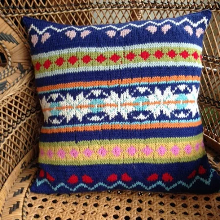 Fair Isle Cushion Cover