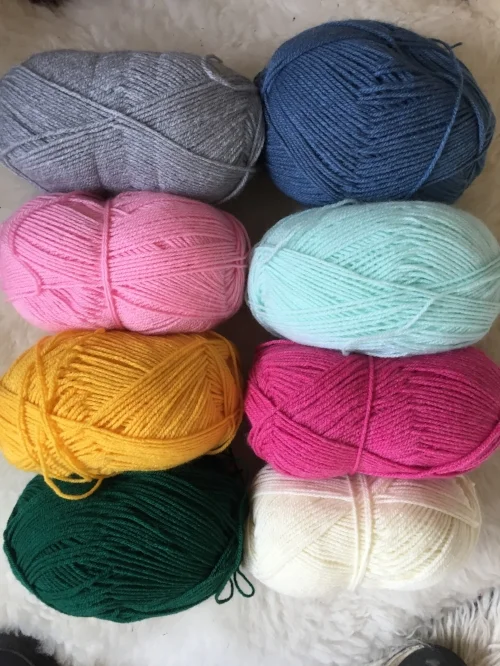 Crochet Along colour palette