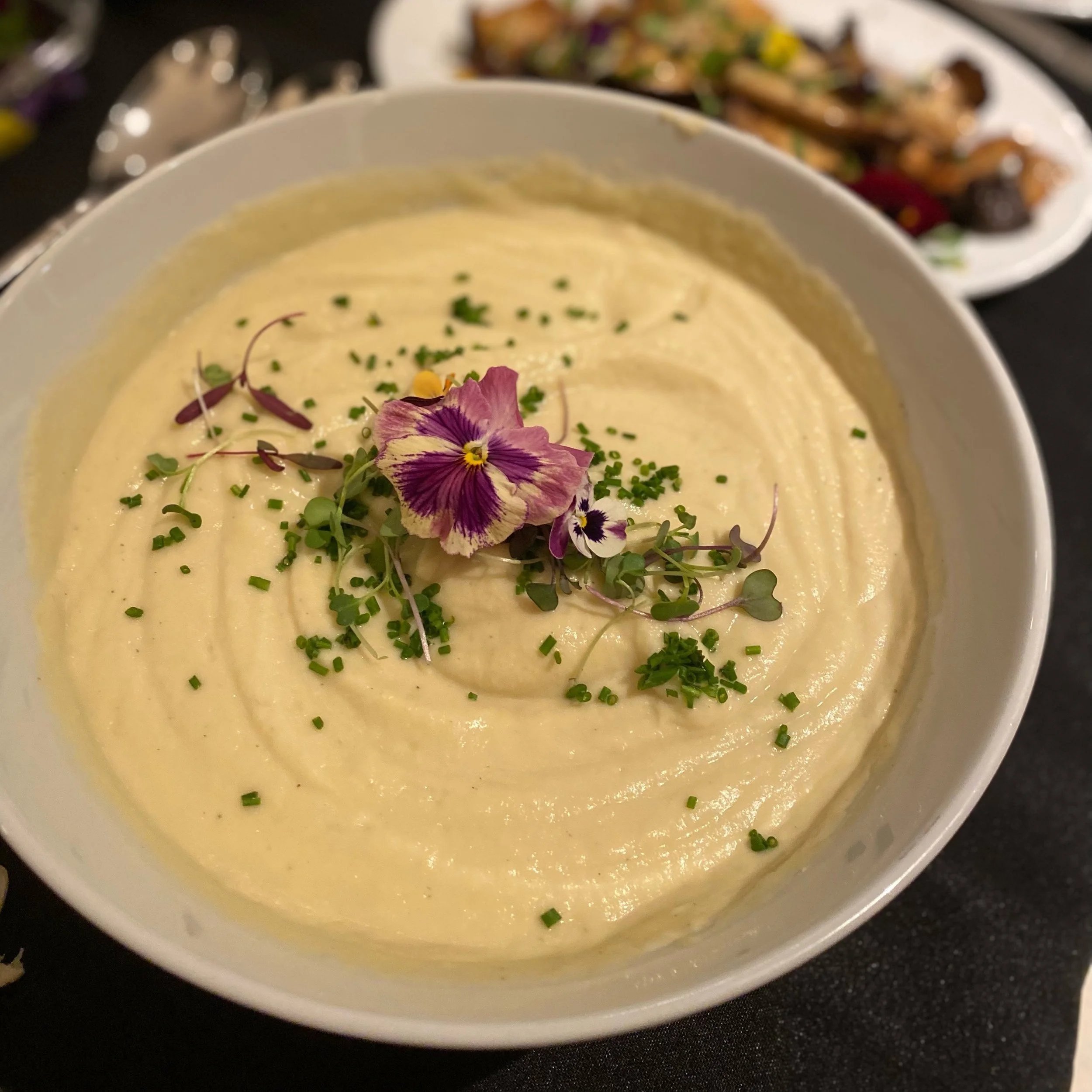 Cauliflower Chickpea Puree