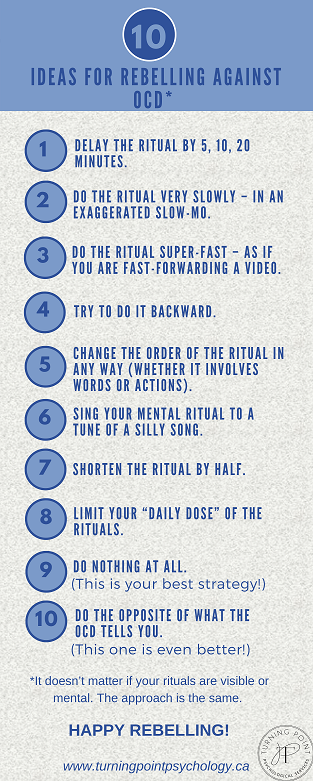 Ideas for Rebelling Against OCD