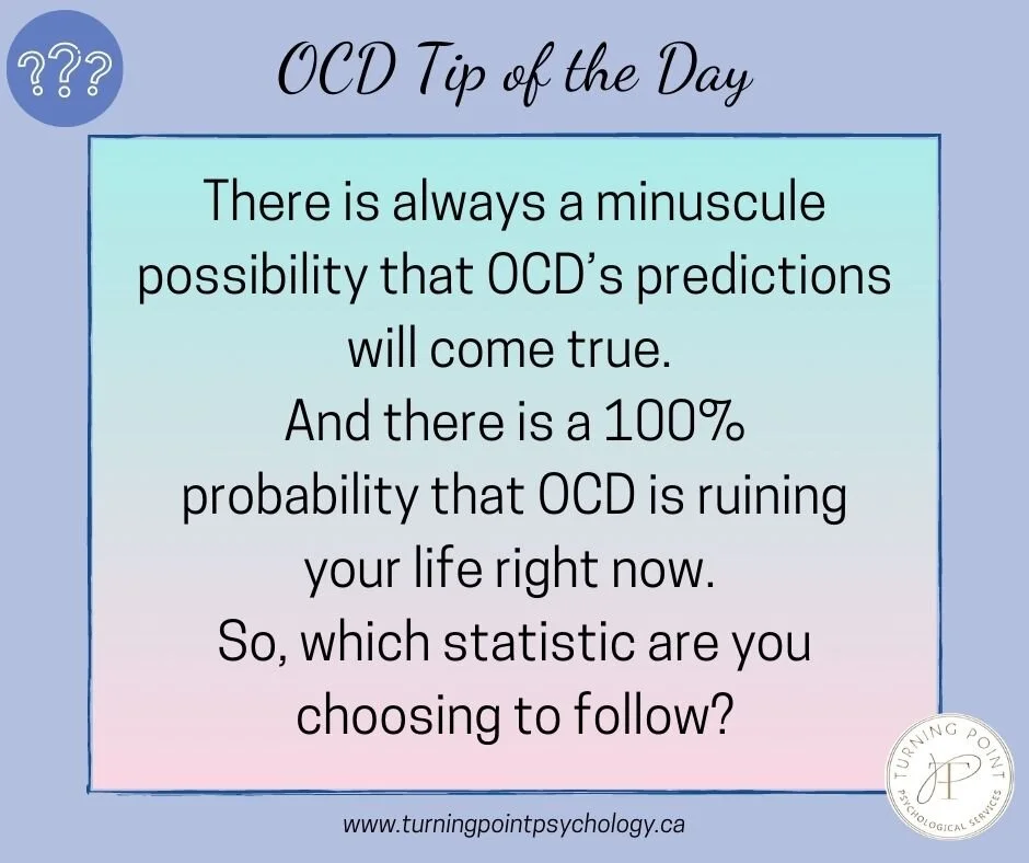 OCD Tip of the Day: Uncertainty and Probability