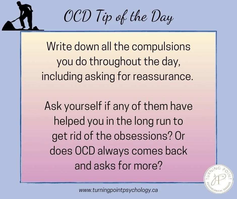 OCD Tip of the Day: Compulsions