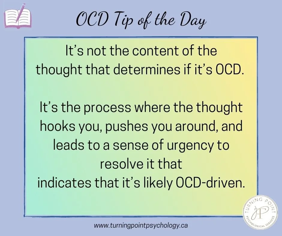 OCD Tip of the Day: Content