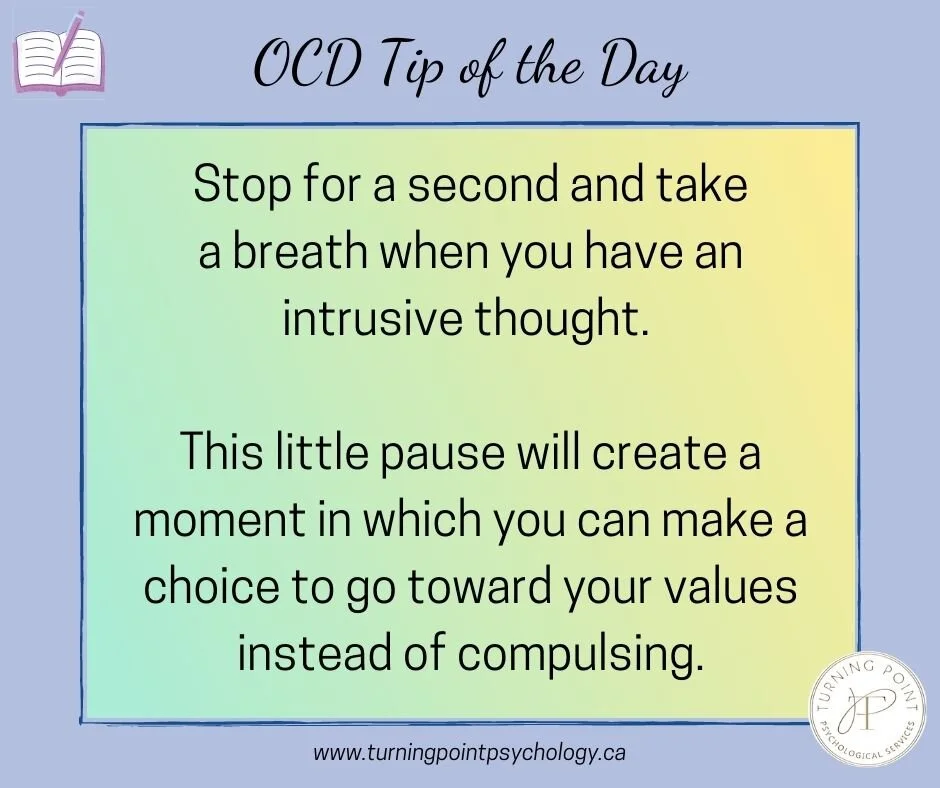 OCD Tip of the Day: Stop