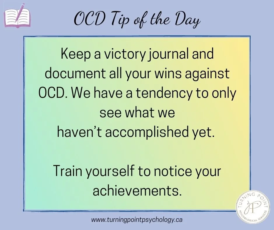OCD Tip of the Day: Victory