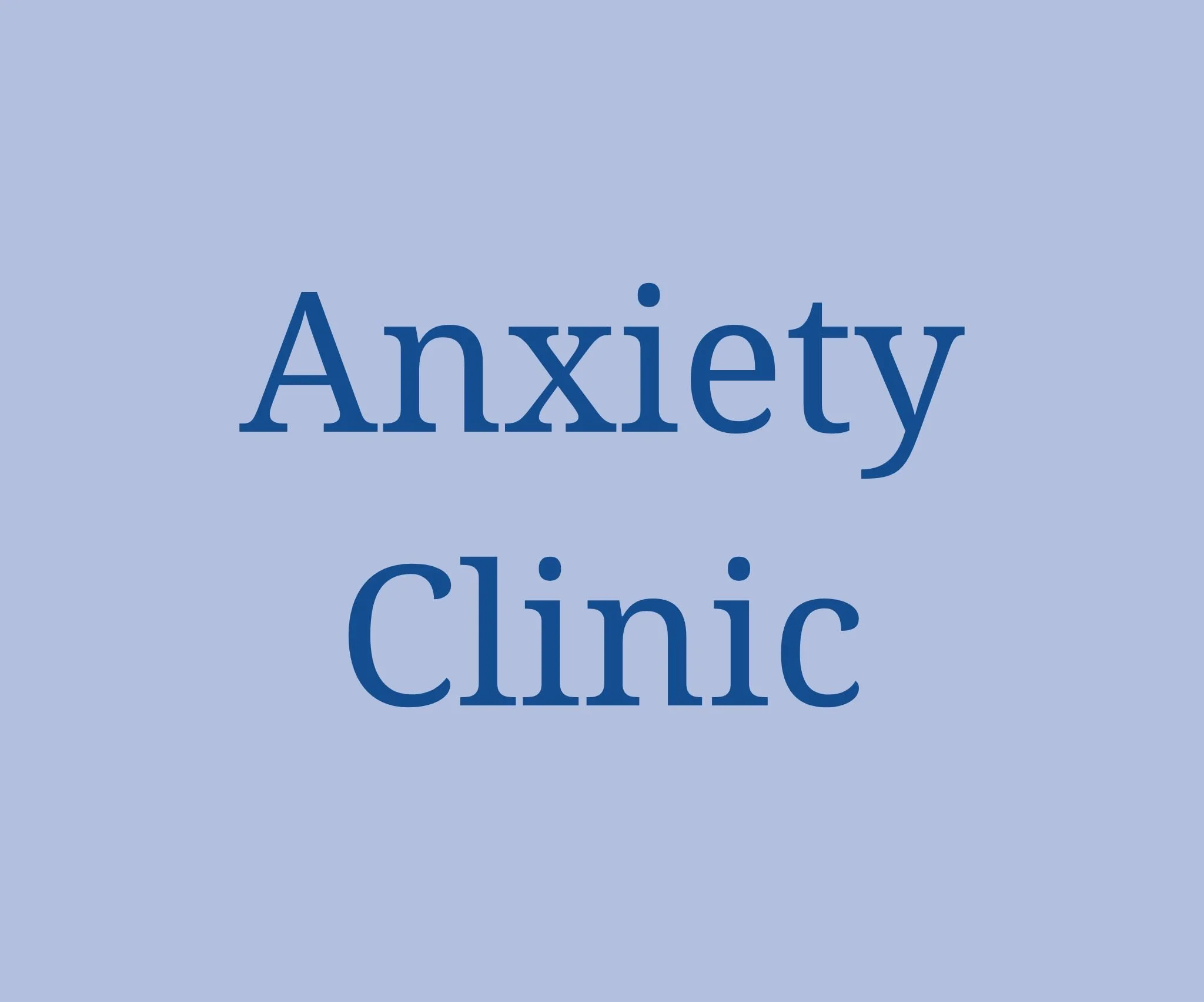 Anxiety clinic offering evidence-based anxiety therapy in Ontario