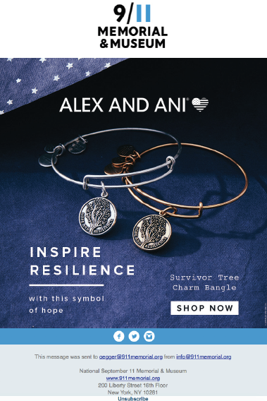  Email © 2018 Alex and Ani, LLC 