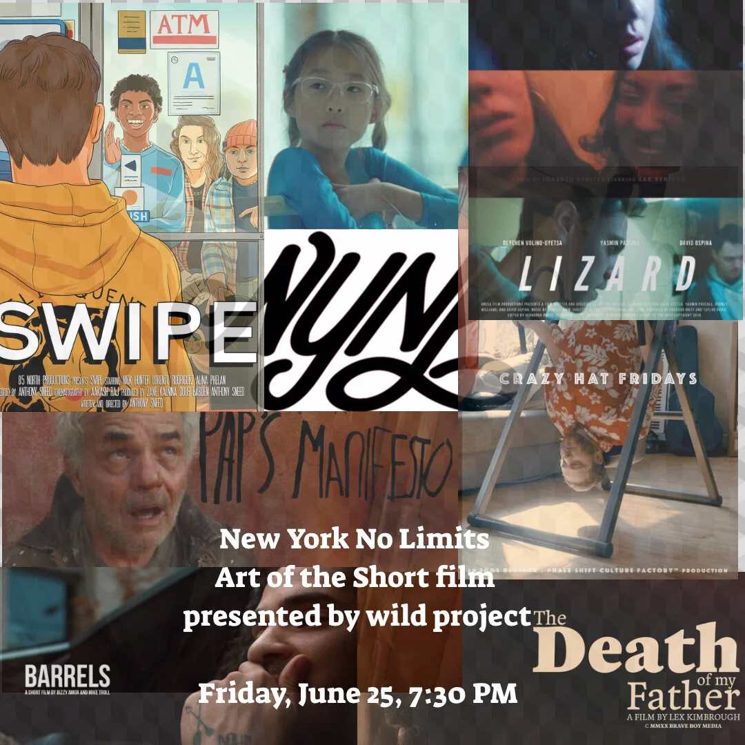 New York No Limits Film Series Art of the Short film, June 2021