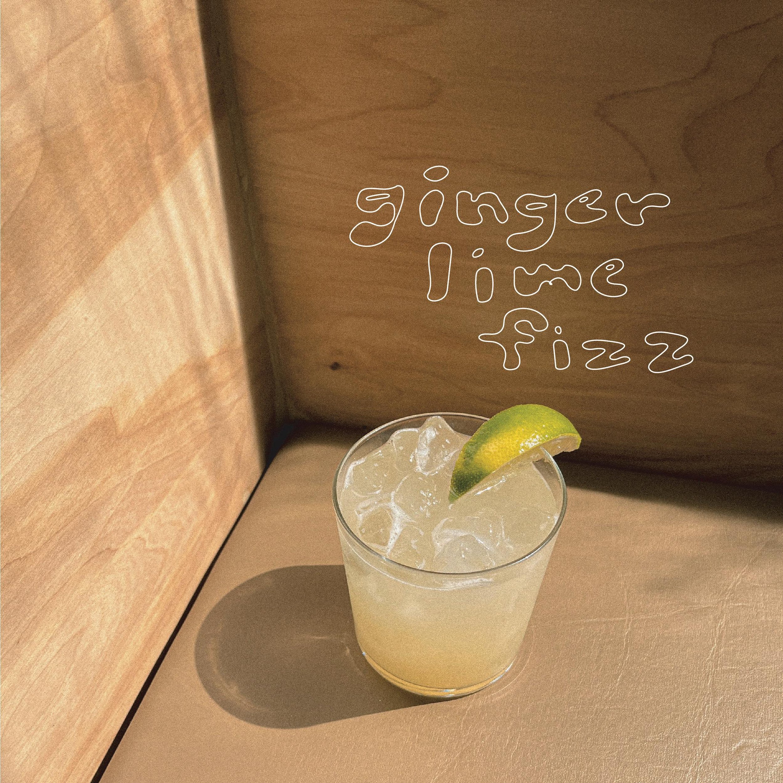 ginger lime fizz ✨✨✨✨✨ 

our new cocktail is out just in time for patio weather &lt;3 

@lbdistillers vodka, ginger syrup, lime, soda 

perfectly refreshing ! delicious ! punchy ! 

open 3 to 11&ndash; see ya soon friends