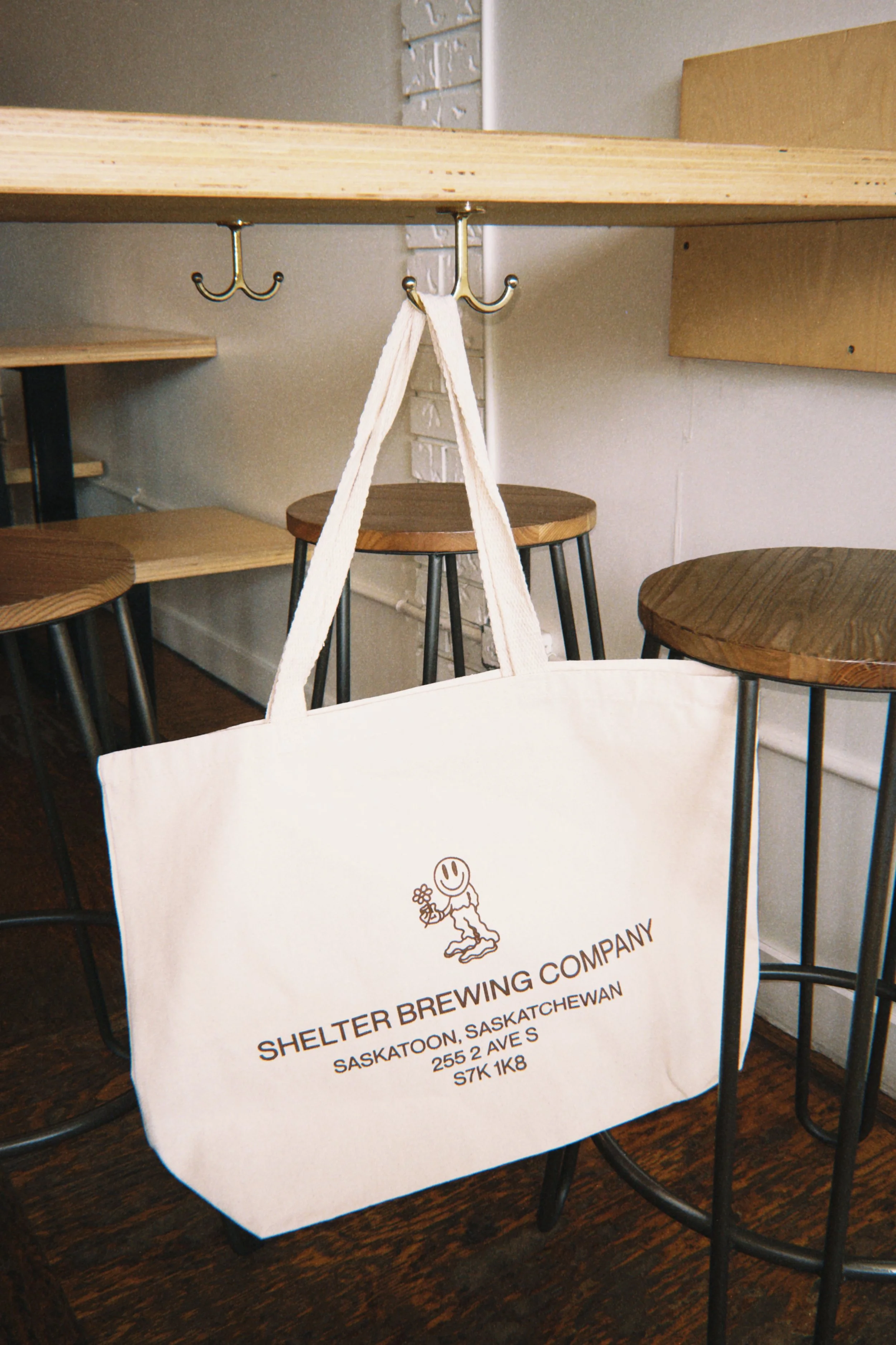 Large Smiley Guy Tote