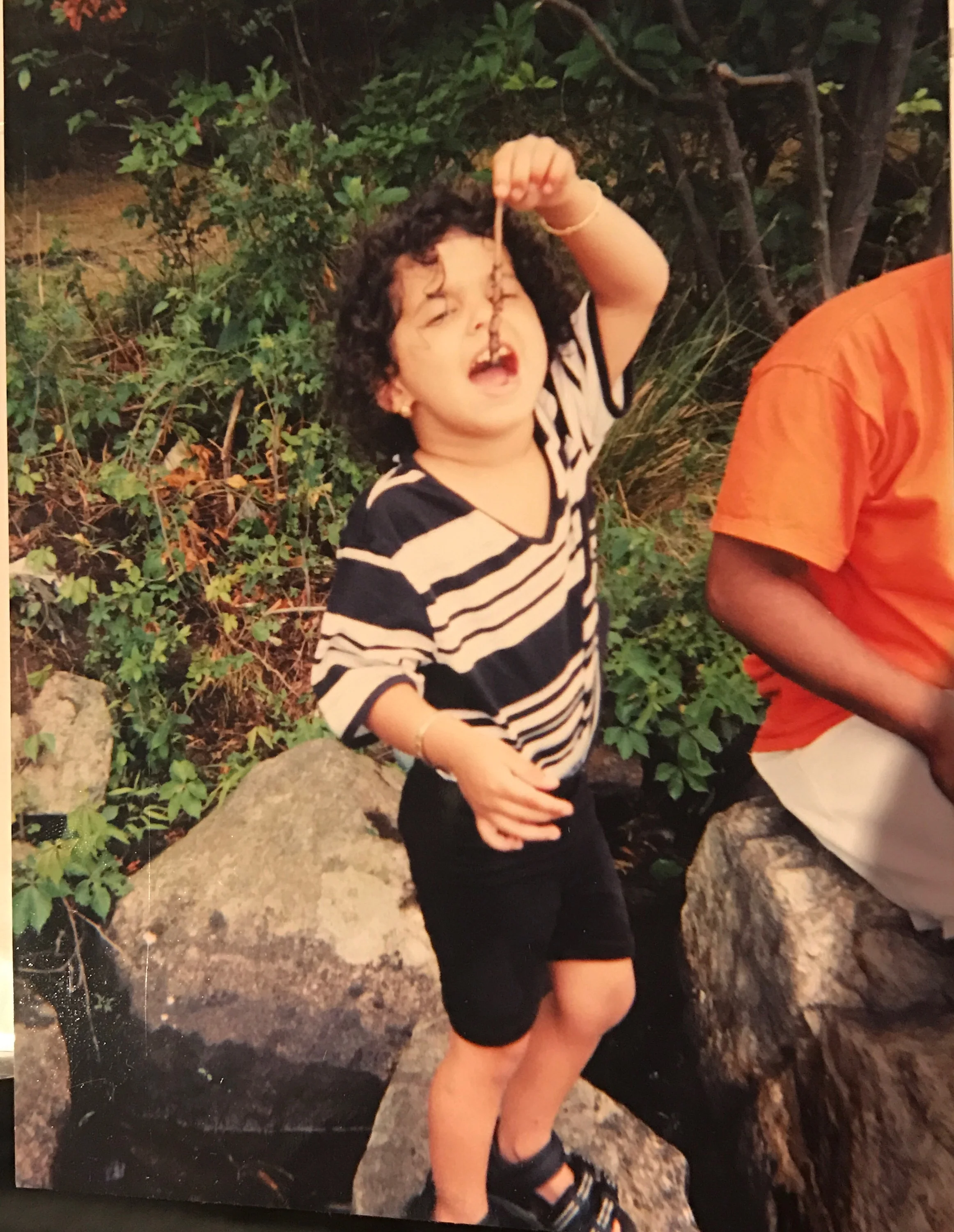 Fun fact: I was a majoooooor tom boy growing up!