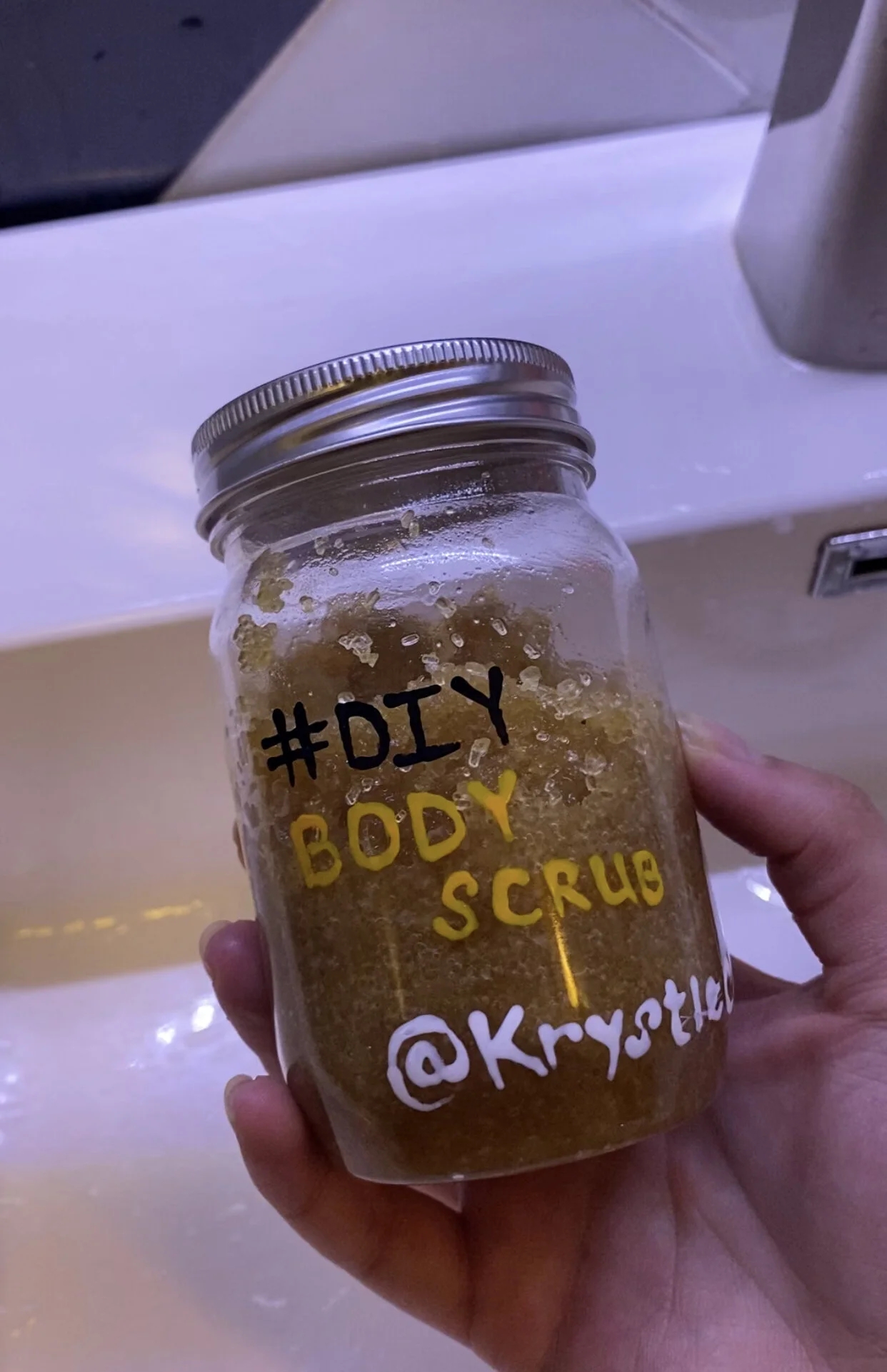 #DIY BODY SCRUB