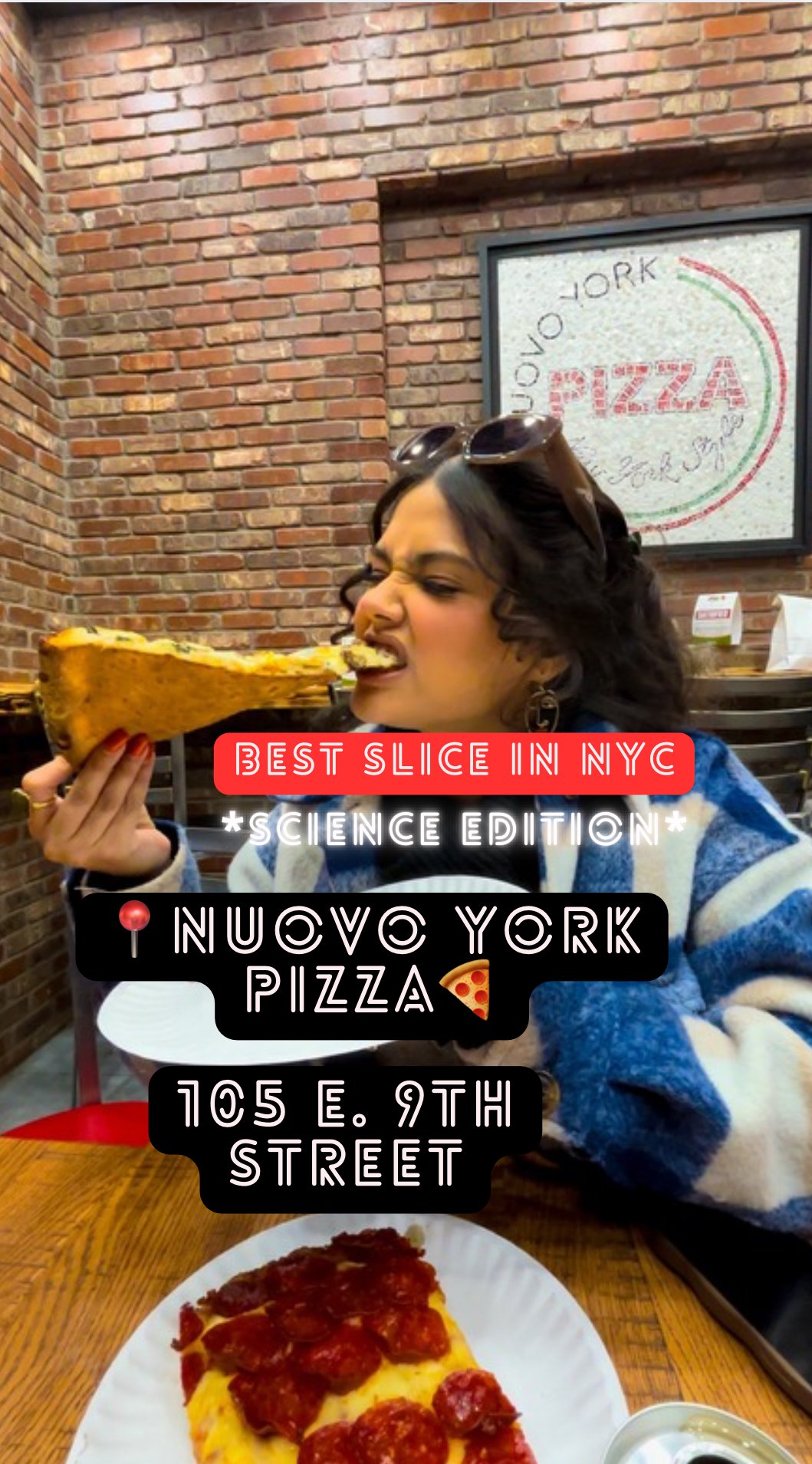 East Village Eats -                                                                       NUOVO YORK PIZZA 🍕 105 E. 9th Street, NY. 10013