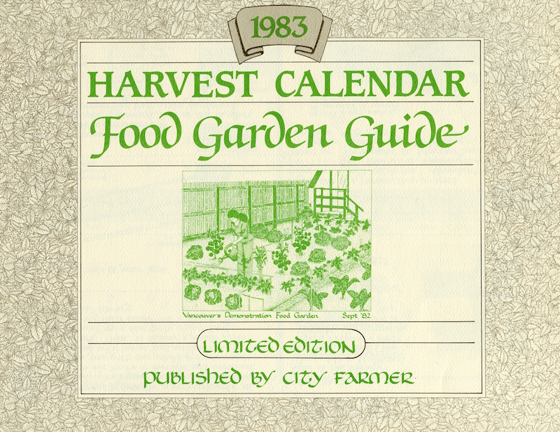 An example of the beautiful calendars we produced, designed by Sue Fox.