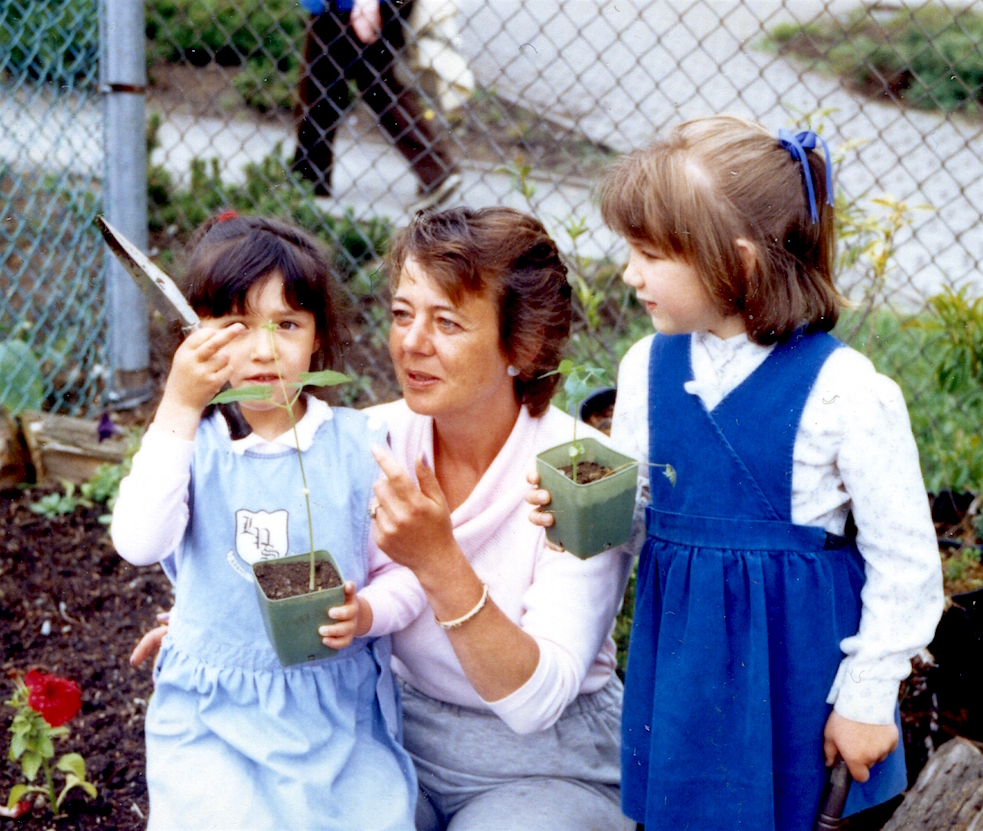 Bev Weber, School Garden