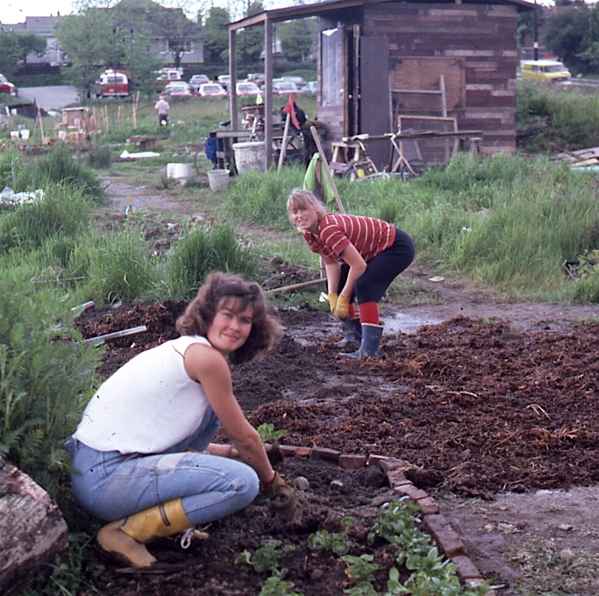 Wendy and Sheila Jones, Community Gardeners