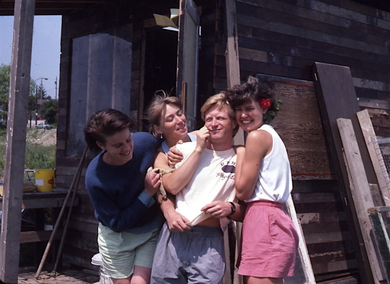 Early Days at Strathcona Community Garden