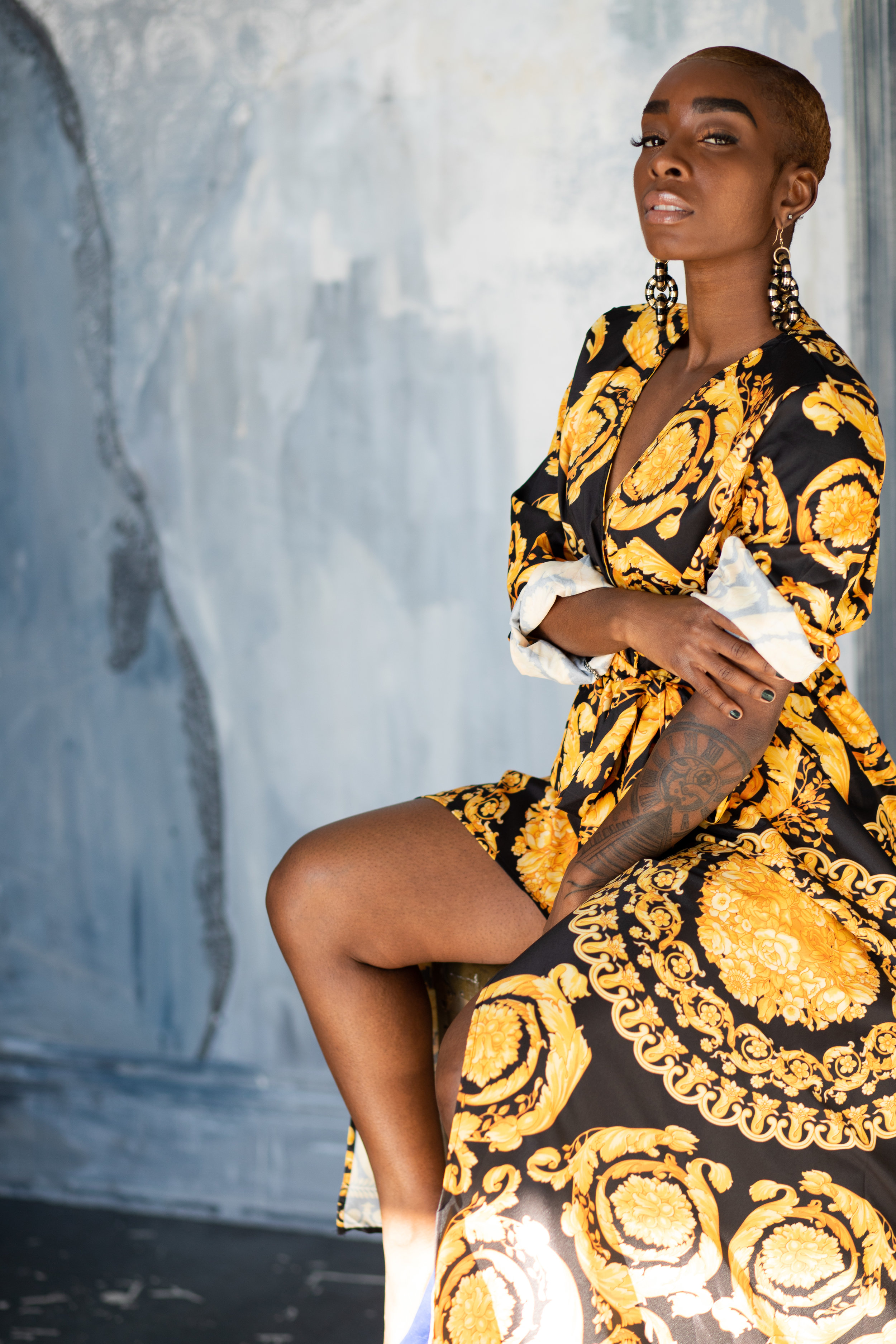 *For a clothing launch
