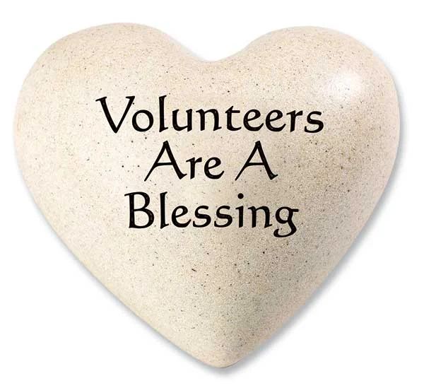 Volunteers Are A Blessing
