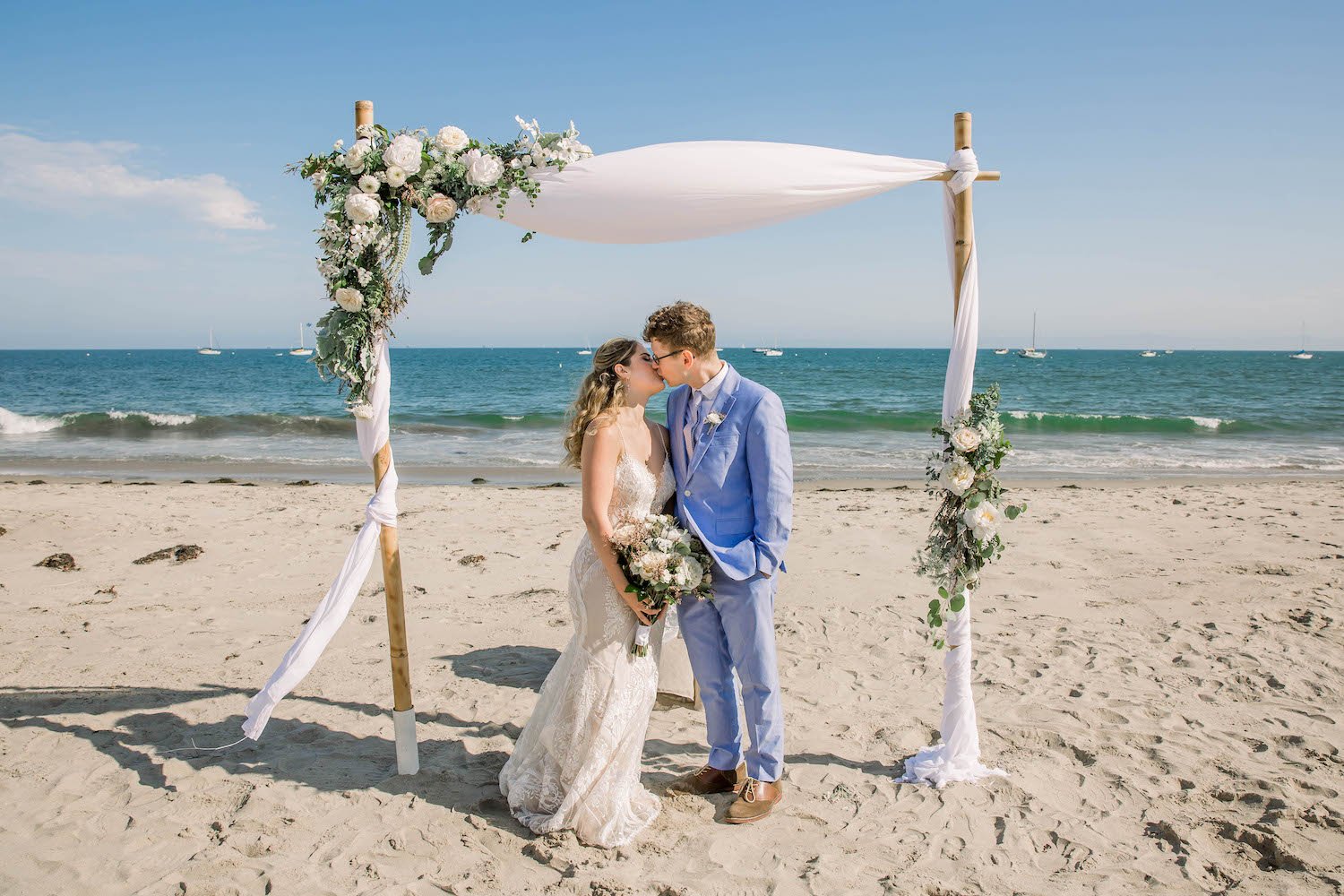 Santa Barbara Beach Wedding - Small Beach Wedding Packages California ...