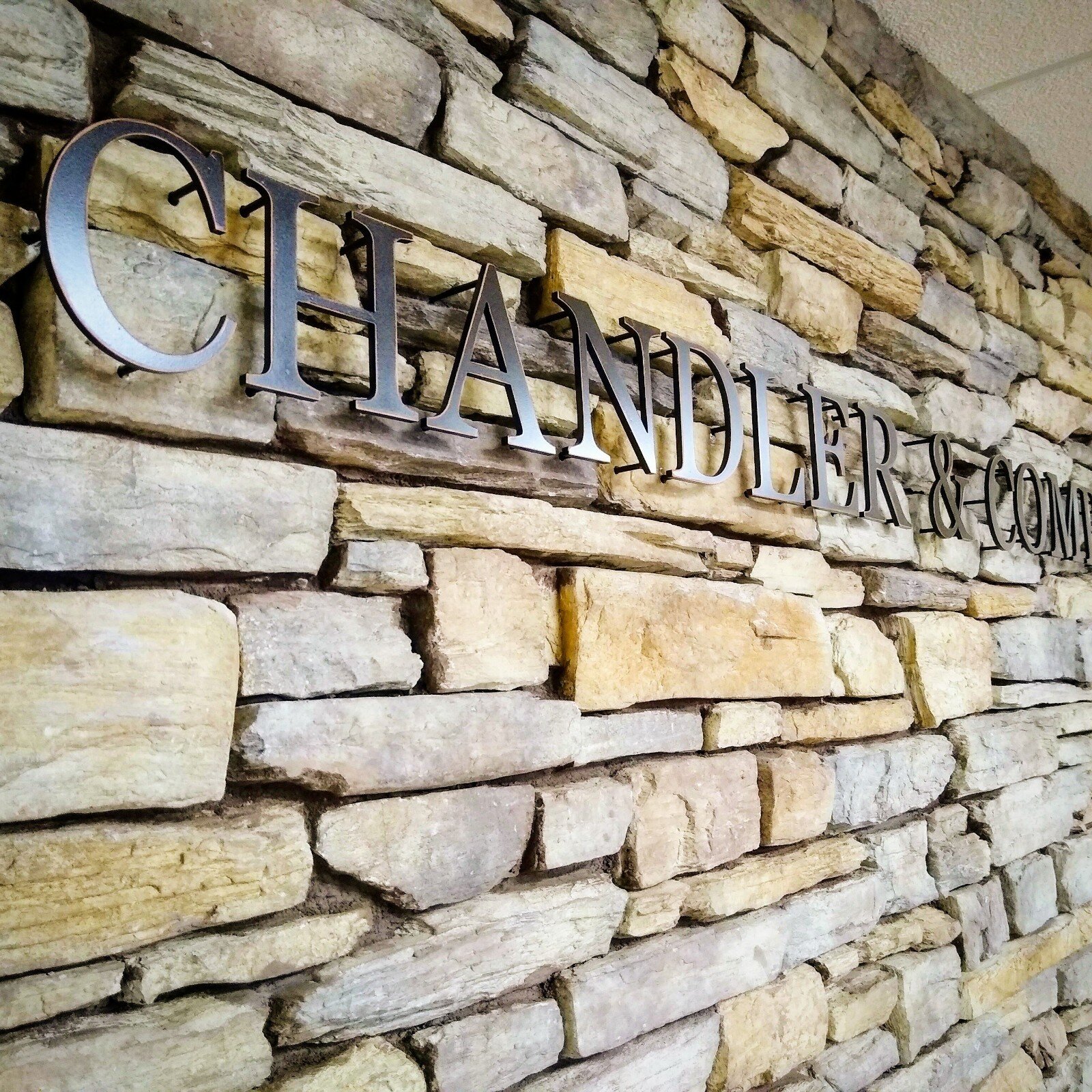 Stud-Mounted Letters