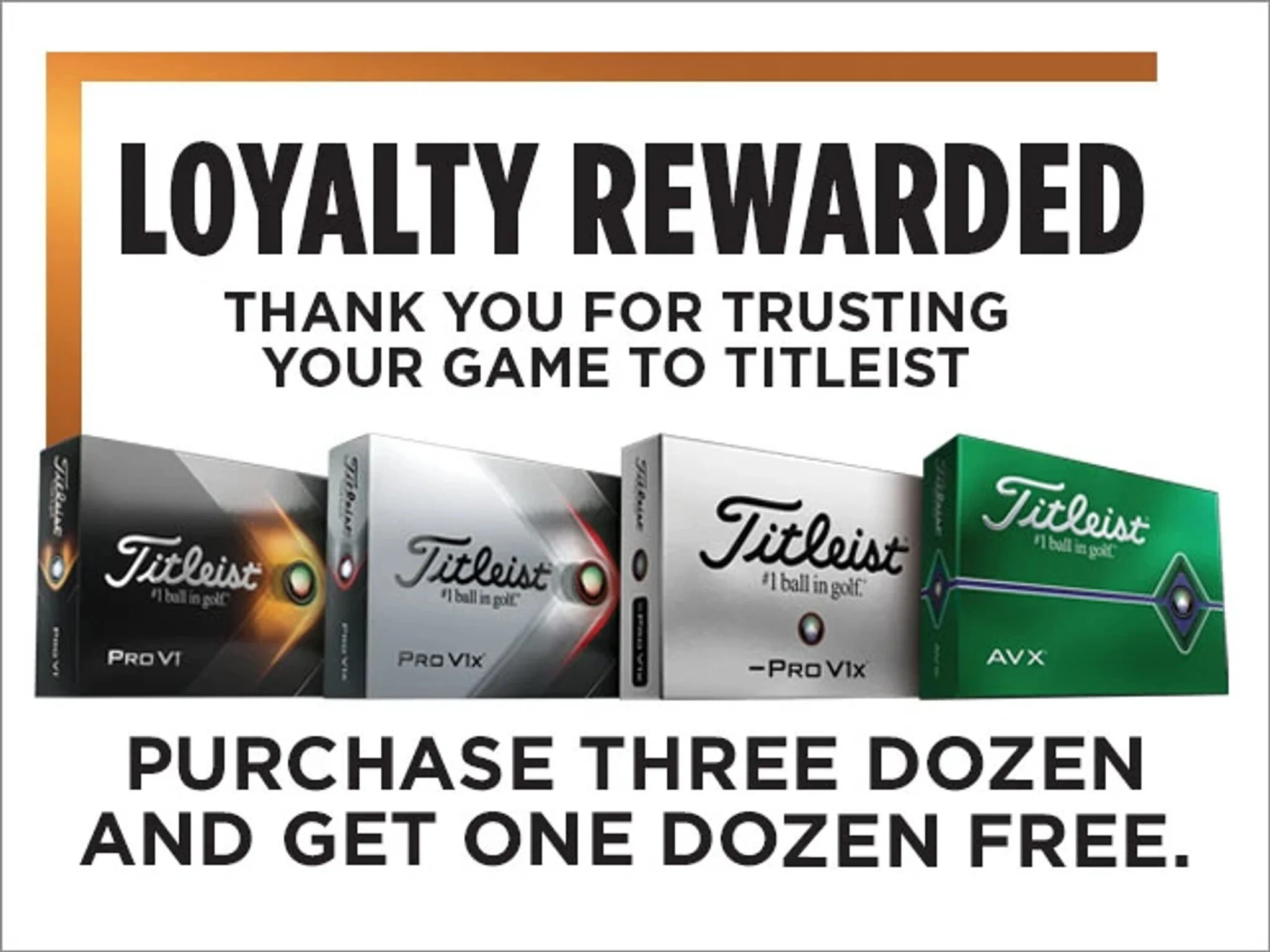 Titleist | Loyalty Rewarded!