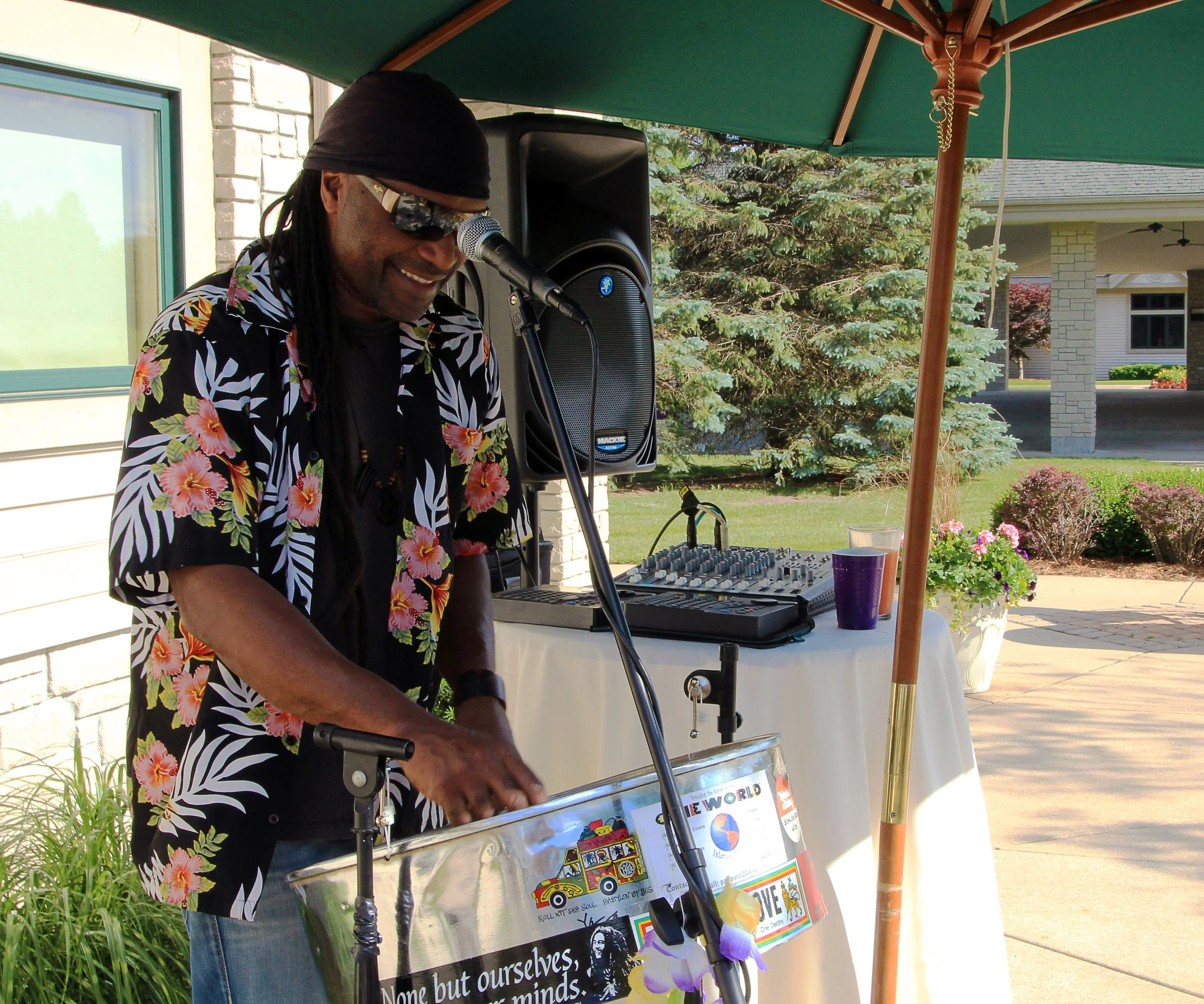 One World Island Steel Drum