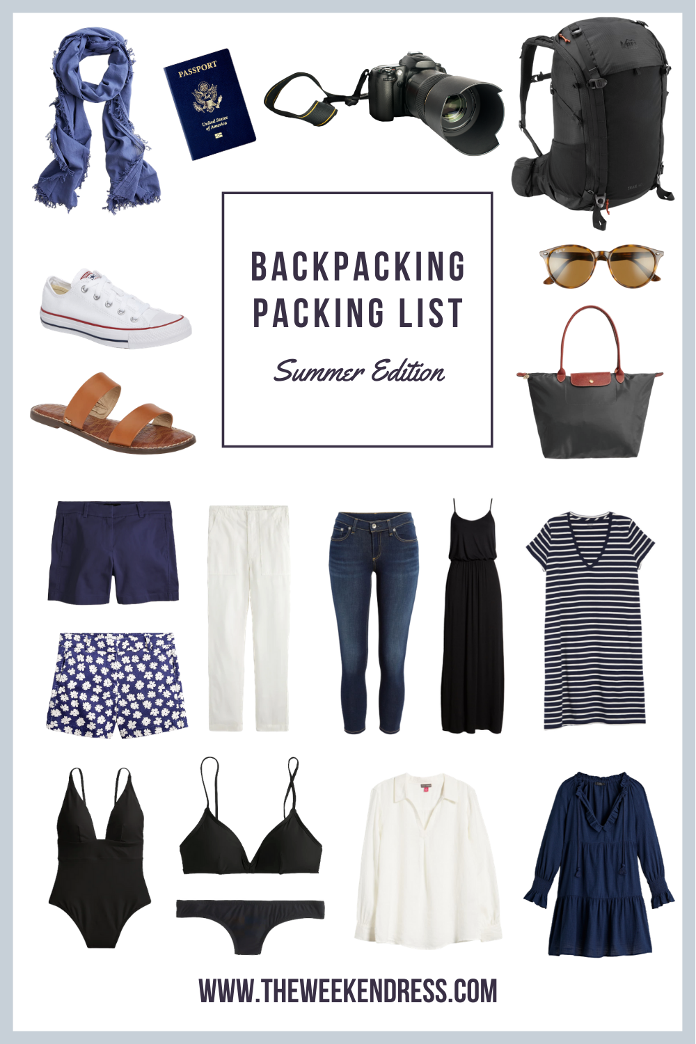 Packing List Best Weekend Backpacking Pack Backpacking Europe Best
