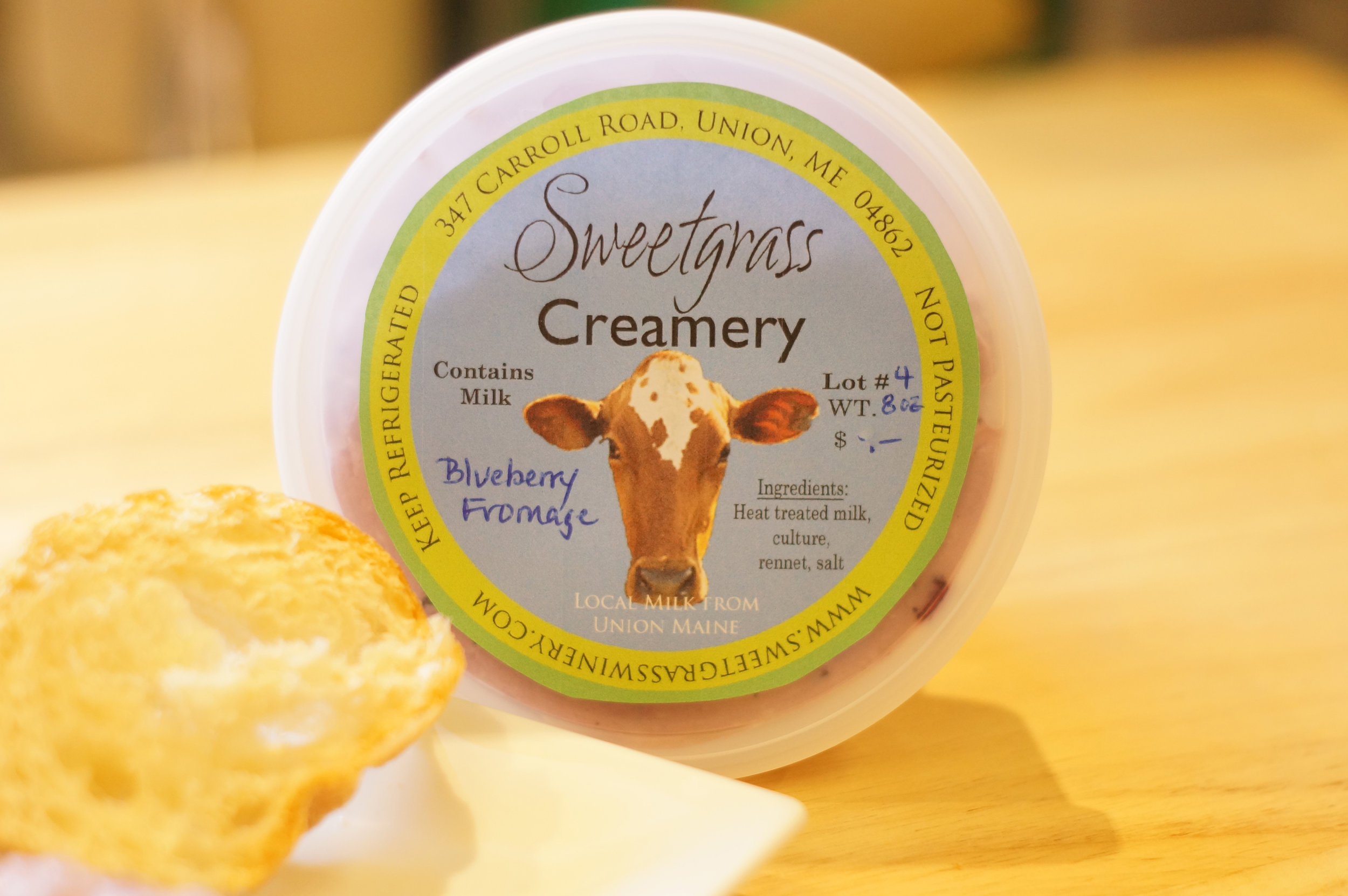 Sweetgrass Farm Winery & Distillery Creamery cheese