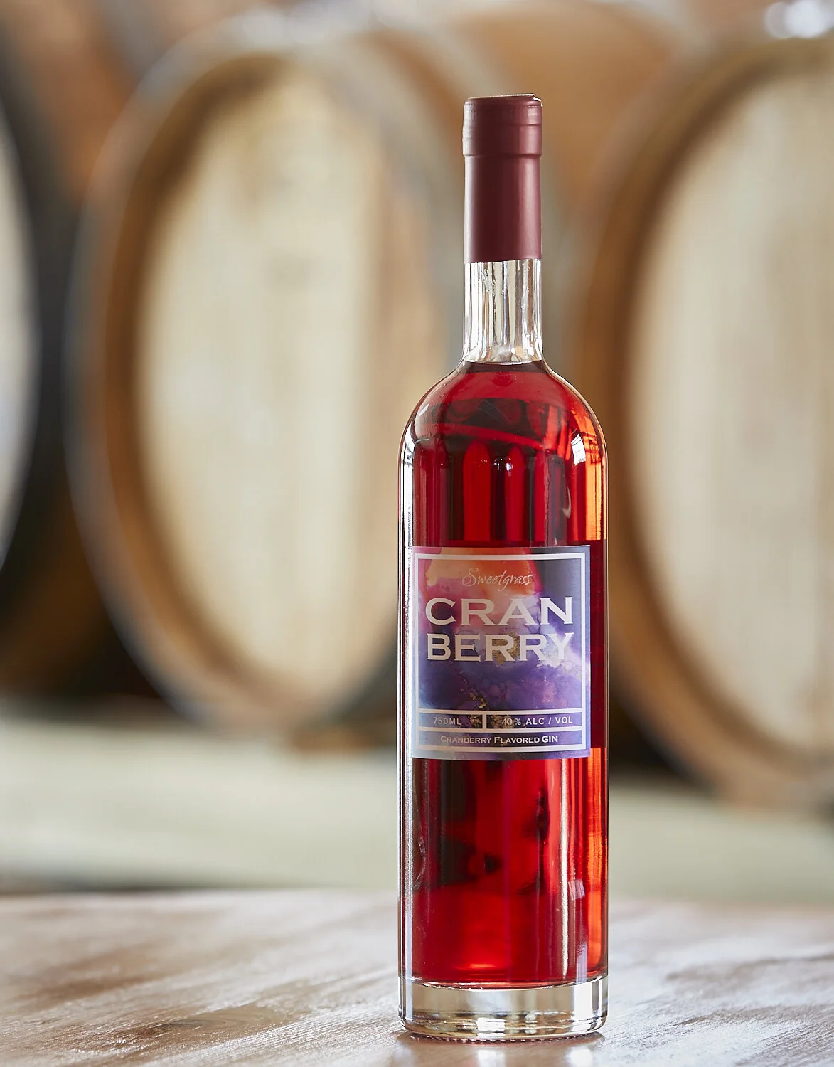 Cranberry Gin Maine Cranberries combine with this fruity gin to make a wonderful mixer. Try it with tonic for a Pink G&T or as a Crantini. There's nothing like it!