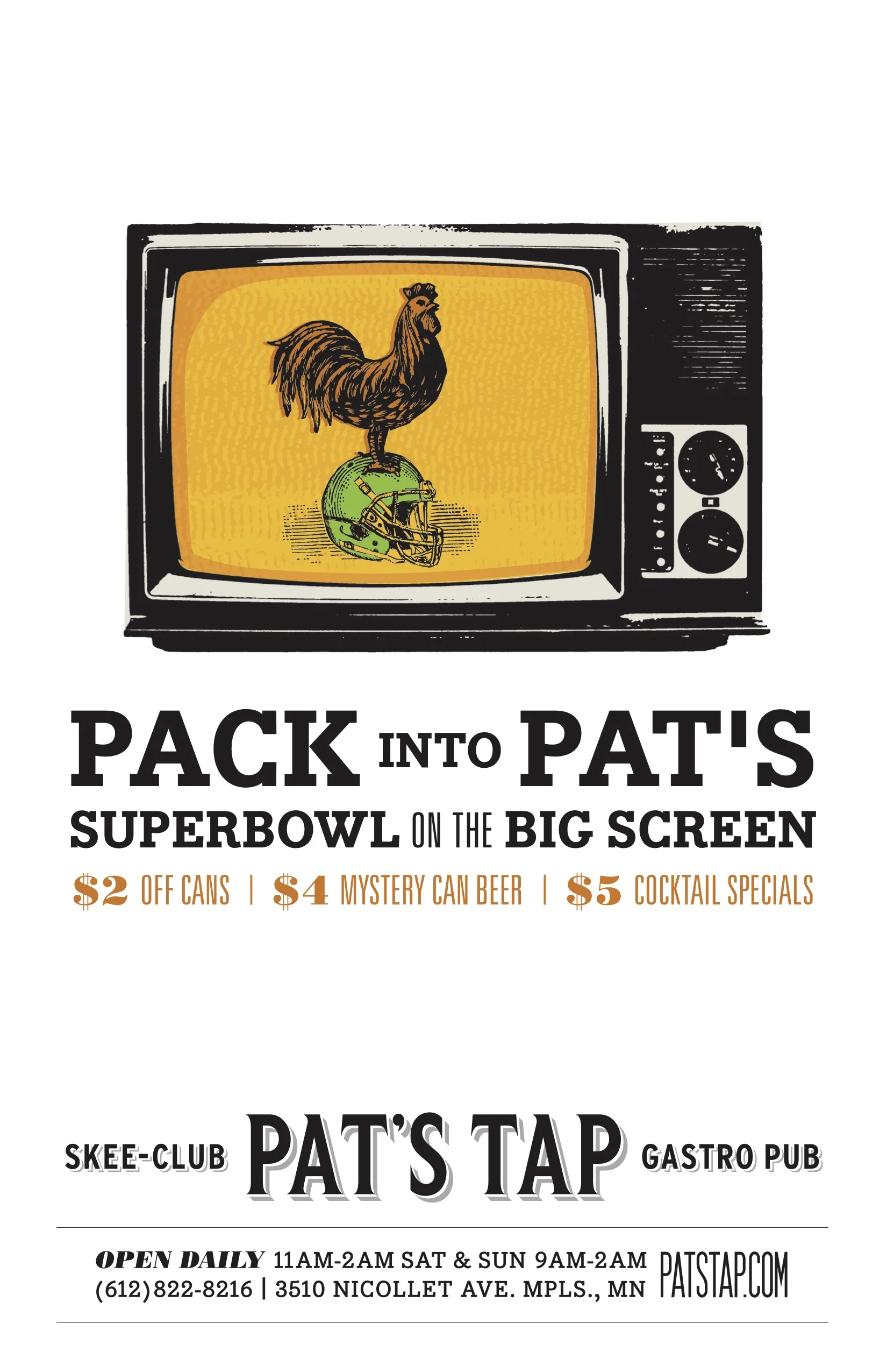 Super Bowl on the Big Screen