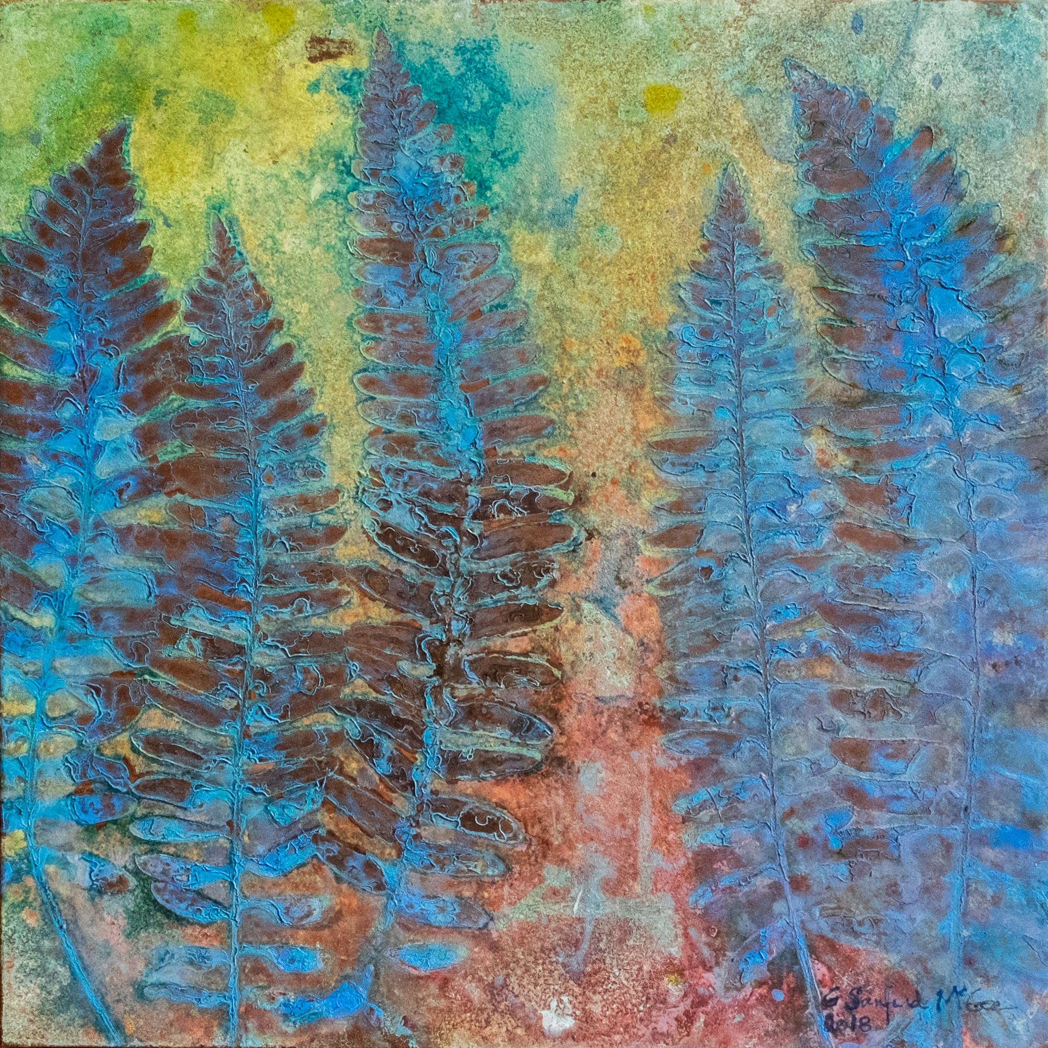 sanford-mcgee-copper-art-tennessee-ferns-blue-yellow.jpg