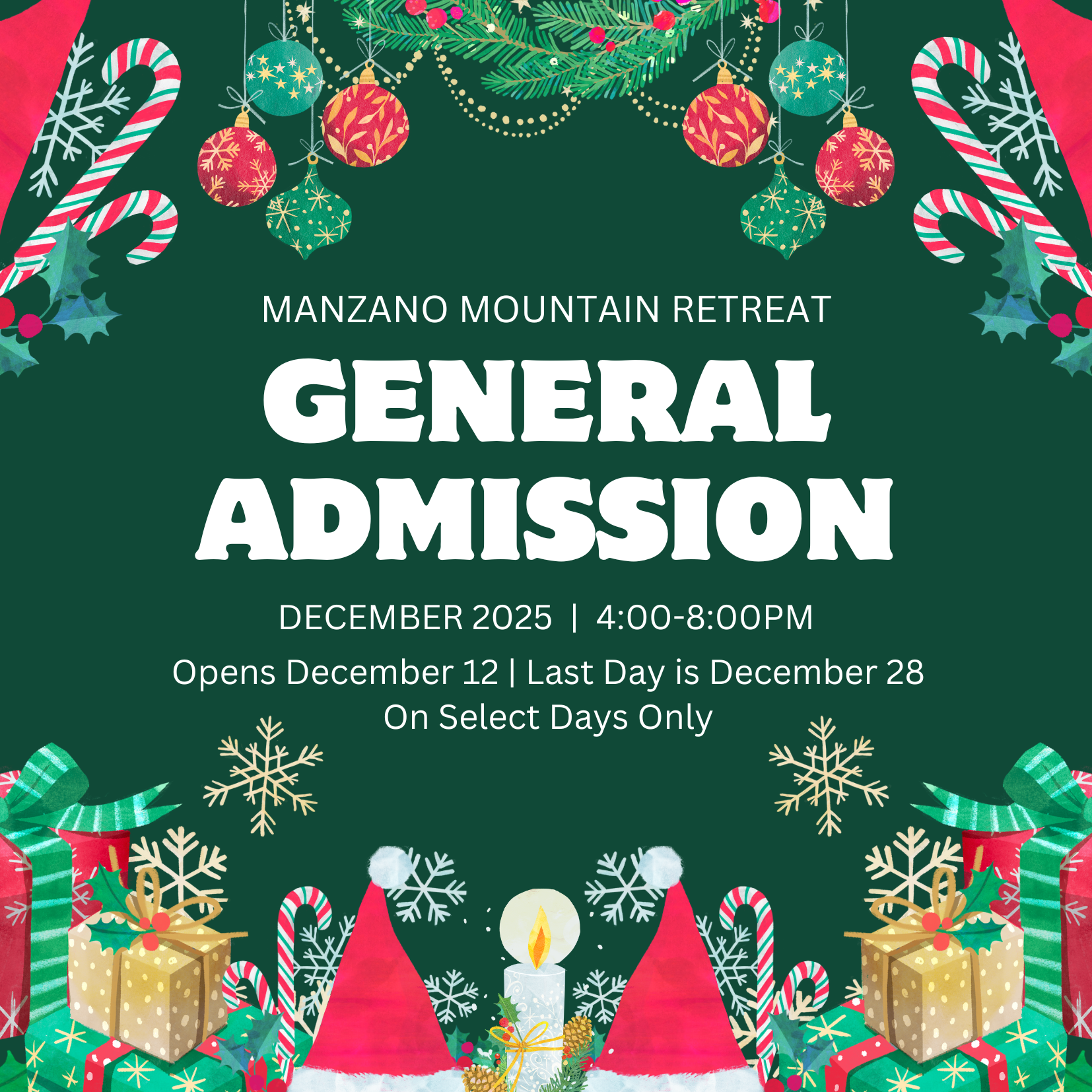 Green and White Simple Christmas Party Invitation Square (1).png