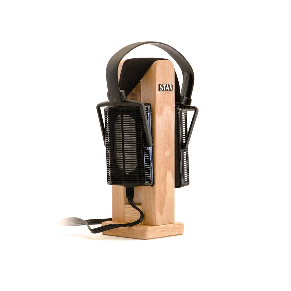 STAX HPS-2 Natural Wood Headphone Stand — Stax