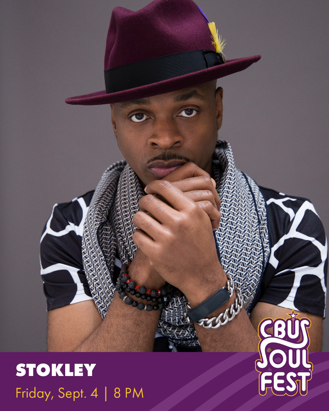 Stokley at Cbus Soul Festival, Columbus, OH