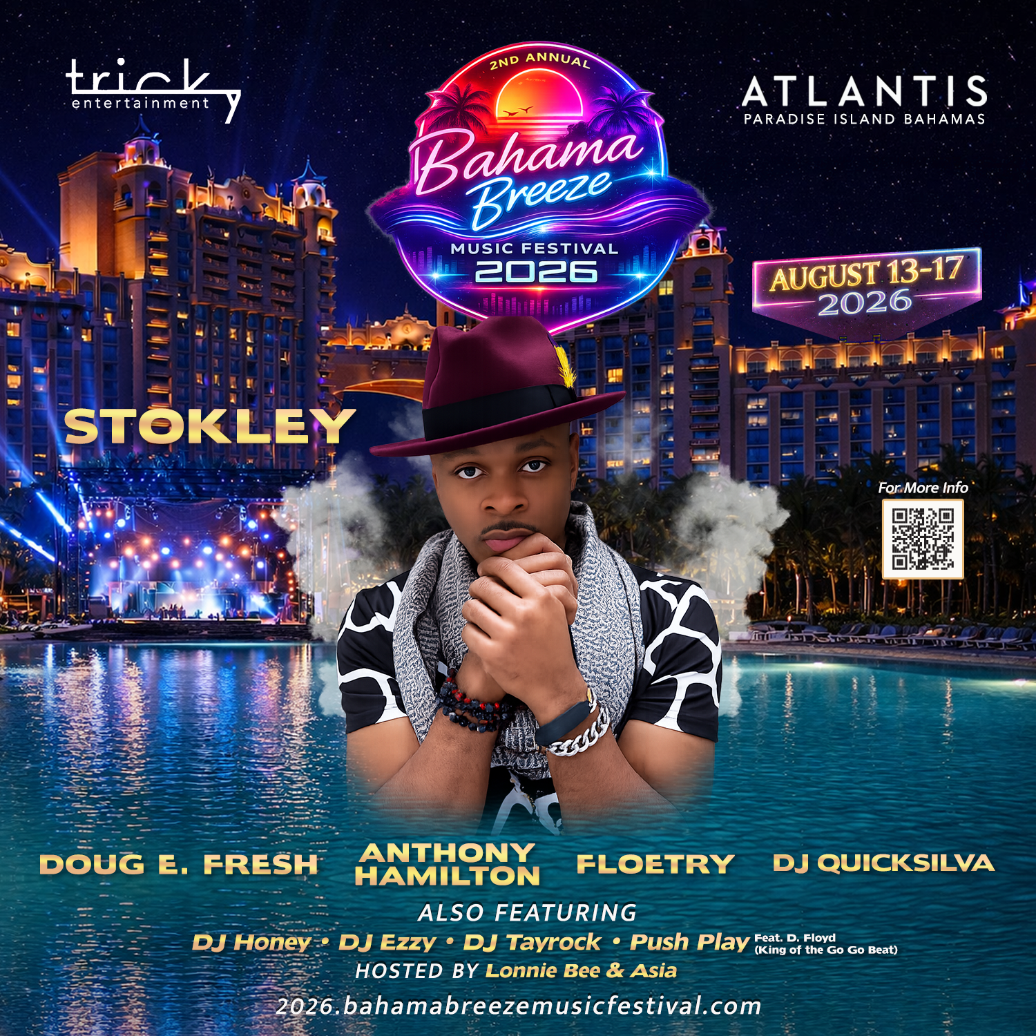 Stokley at Bahama Breeze, Atlantis Resort, Bahamas