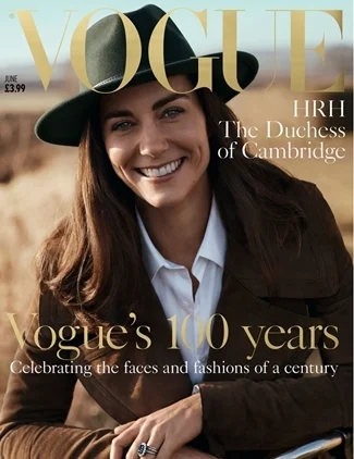 British Vogue's 100th anniversary cover