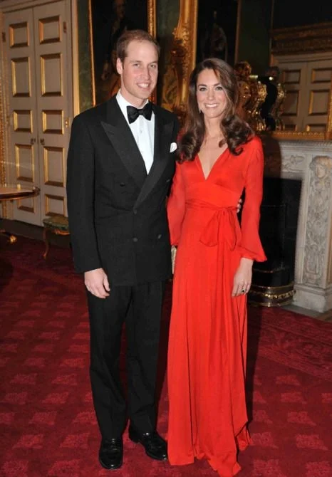 Catherine Duchess of Cambridge wearing Beulah