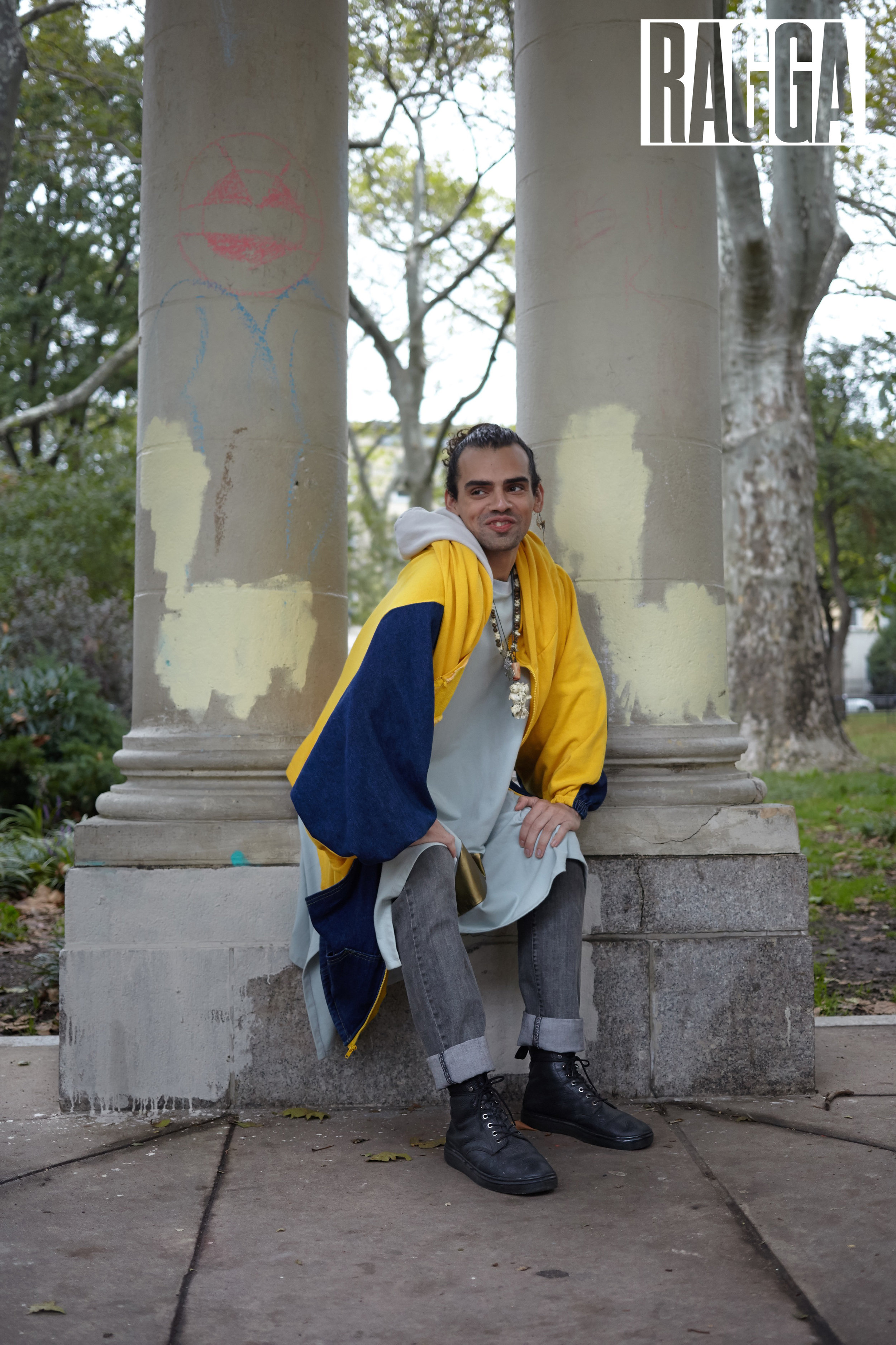 HOW HAS YOUR BACKGROUND AFFECTED YOUR WORK/LIFE? My ancestry exists as a pantheon of whispers; therefore, the wind is my ancestry. Far off sounds in my memory— ni de aquí, ni de allá —500 years of colonial rule, enough generational distance to be distant now. I work hard. I work harder. Never enough. For the product of colonialism to be present in the skin, is a thing I think abt sometimes. I outlive each day storm-fit and unsouling myself. Loss. Lostness. Lost & list -ening. Enemy, animate my background—the noise -scape of each triggered thought, each iteration against oppression a bone carved into the likeness of my face—a pedagogy of my own design—a murmur of shadows to which I must return. & Thaz it.