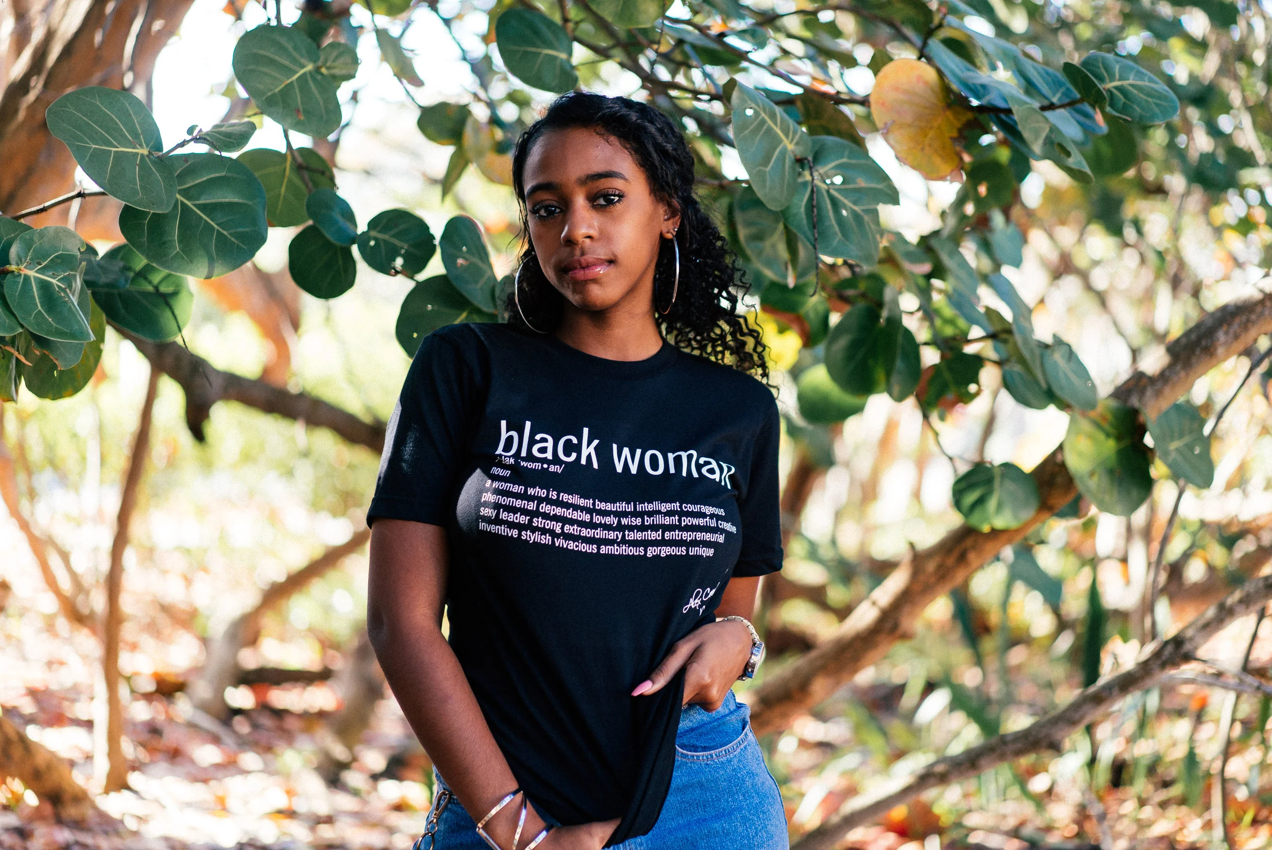 Black Woman Definition Shirt (Female Fit)