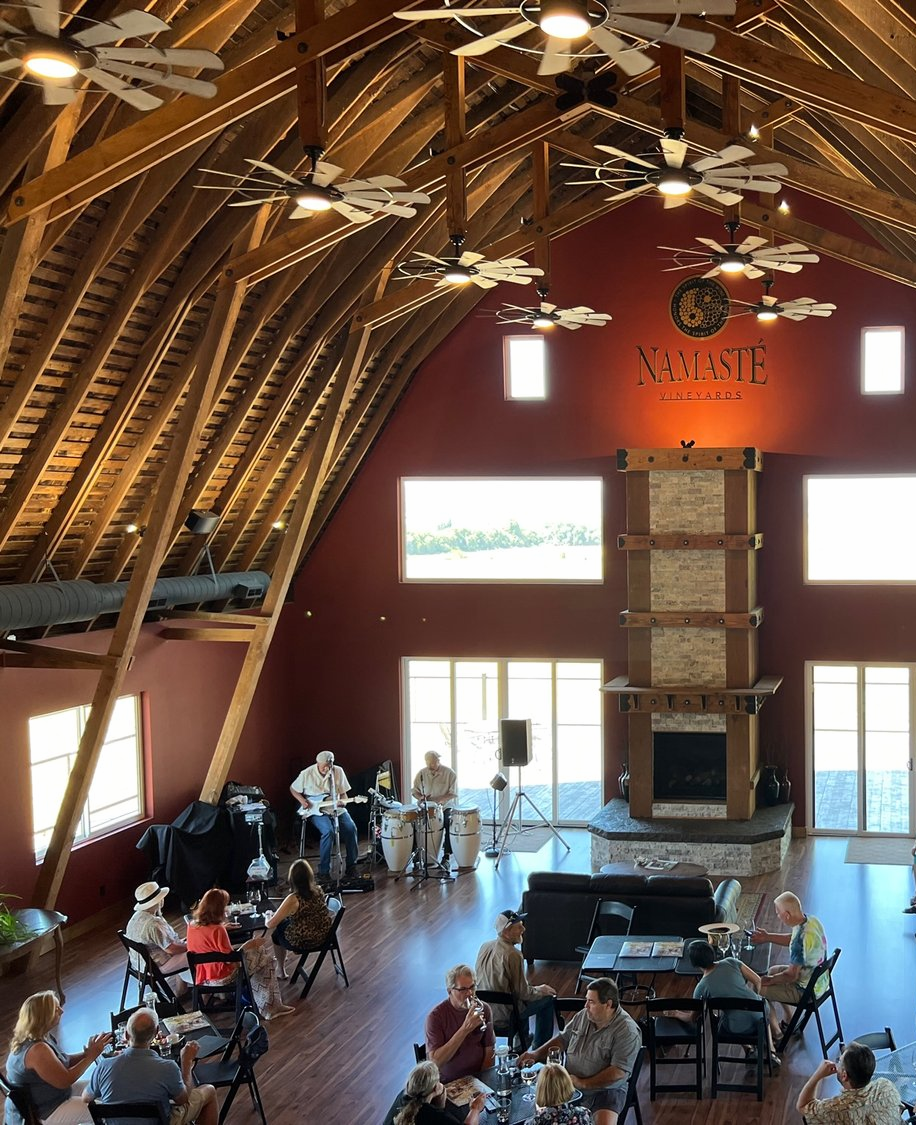 Tasting Room — Namaste Vineyards