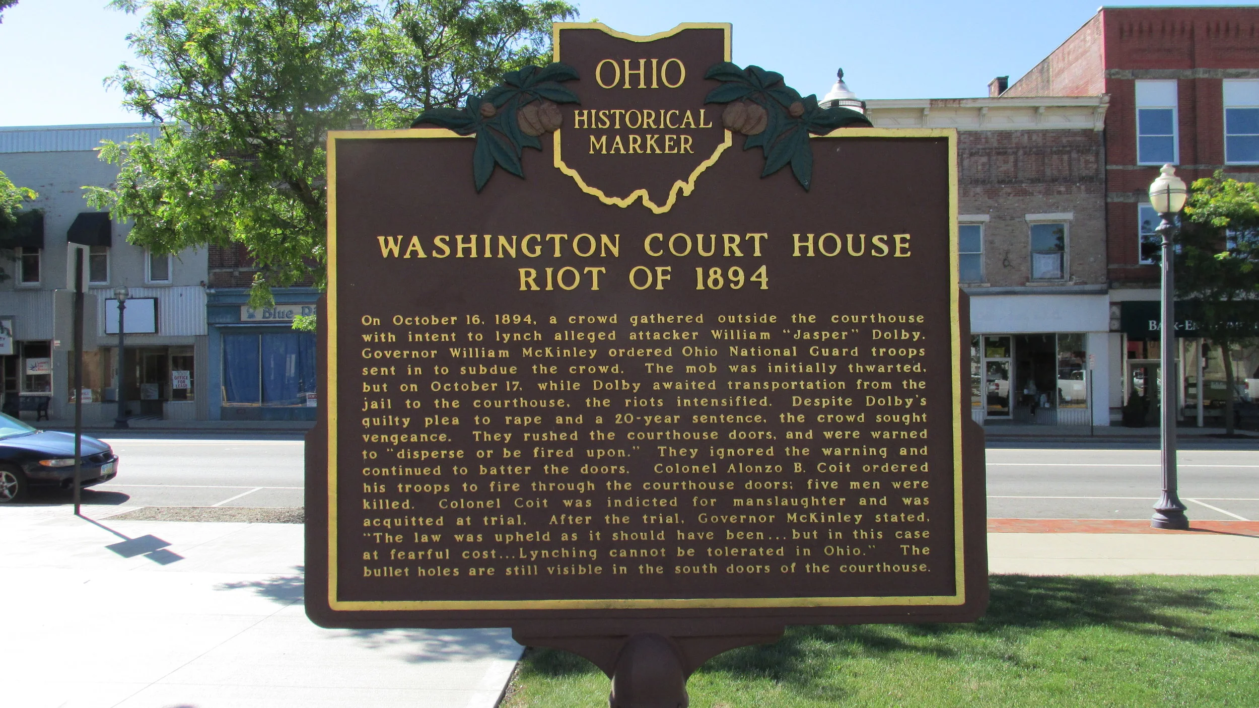 15: A place called Washington Court House