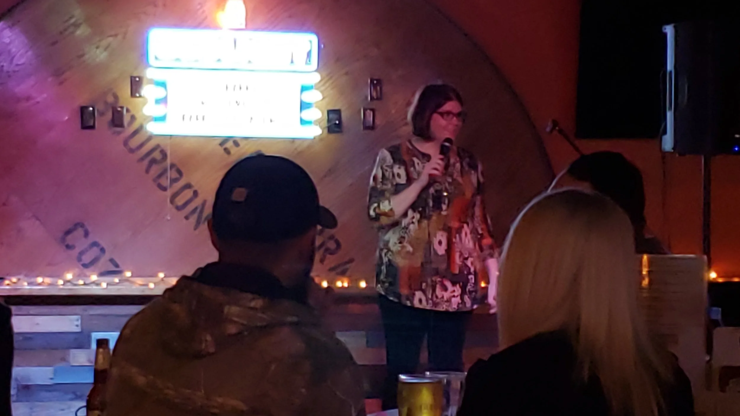 This is me at The Barrel in Springboro on Dec. 27.