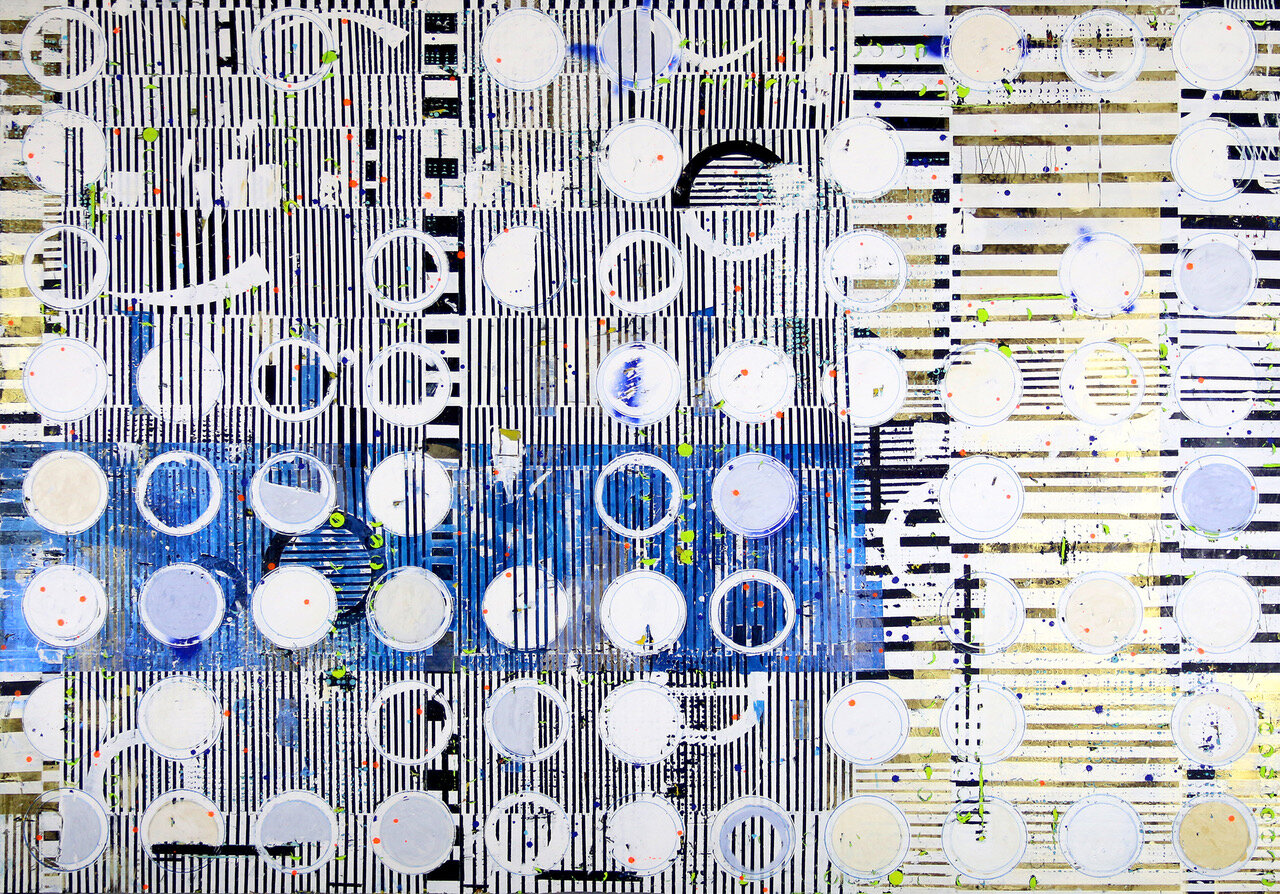 Fibonacci 399, 60x84 inches