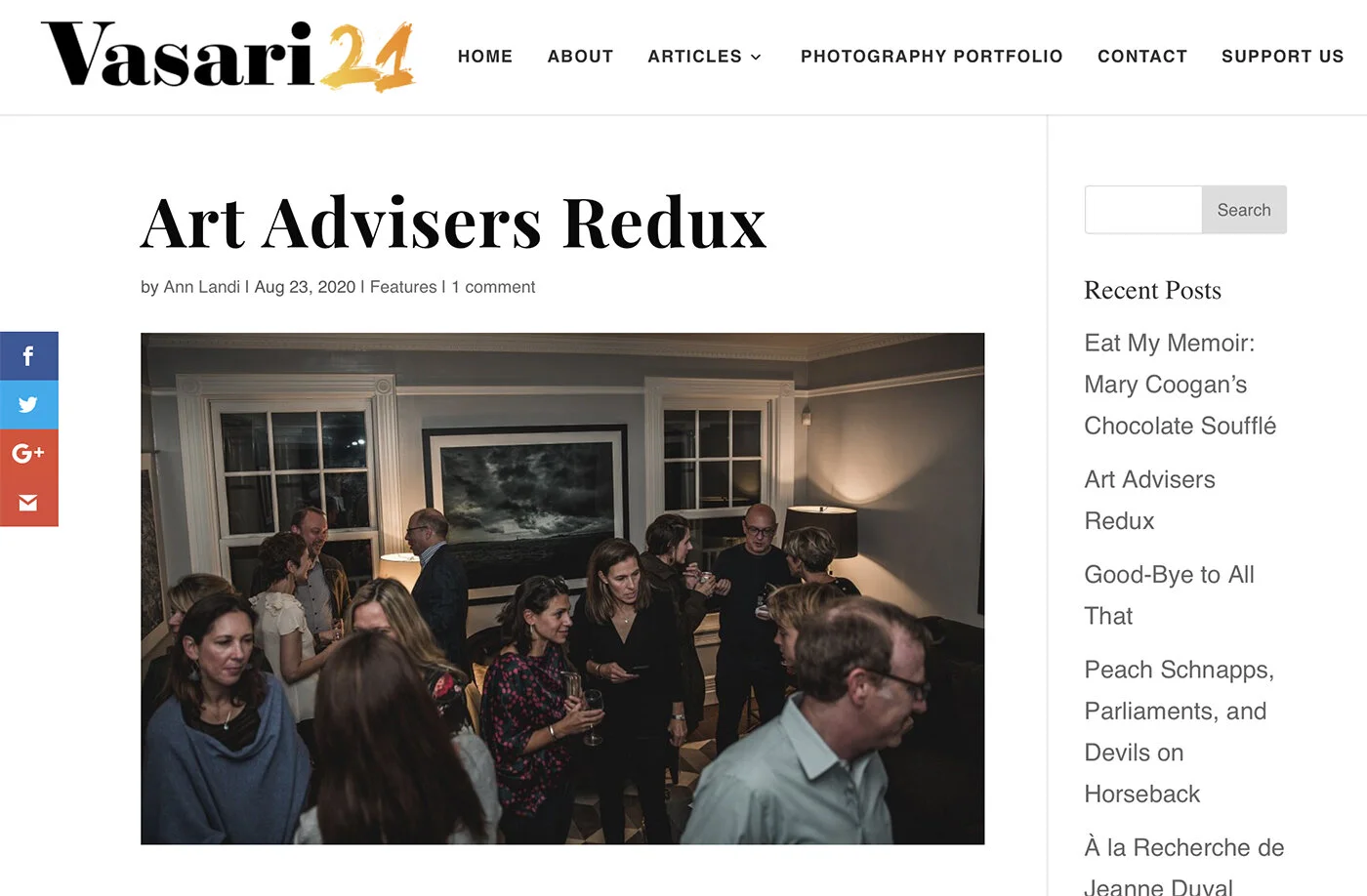 VASARI21 - Art Advisers Redux