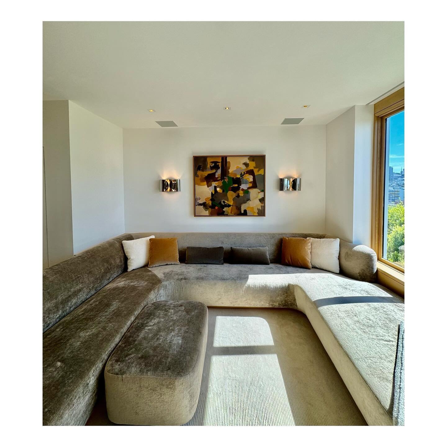 Don Totten * &ldquo;Paso Robles&rdquo; Mid-Century oil on canvas for an SF pied-&agrave;-terre🤩

&ldquo;Most painters do a sorry job when it comes to talking about their own painting. The expression is a visual one, and the attempt to make logical w