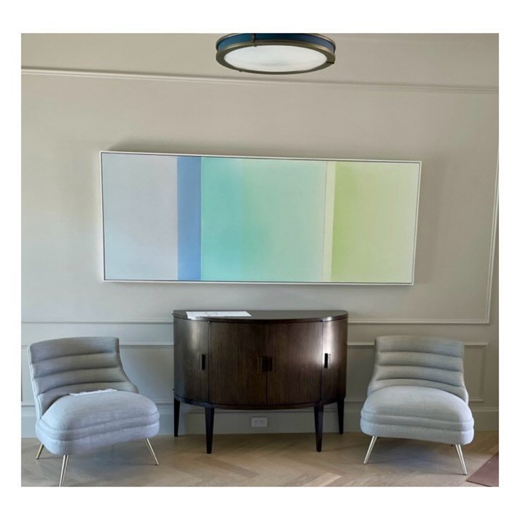 &ldquo;Sweep&rdquo; * A stunning large-scale (34 x 88 inches) painting by @susanenglish_artist @bryantstreetgallery 🤩

The New York Times has described Susan&rsquo;s work as &ldquo;sublime&rdquo; and &ldquo;buoyant.&rdquo; 

#contemporaryart #contem