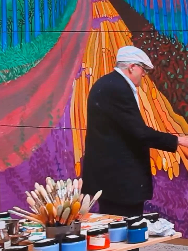 &ldquo;Do Remember They Can&rsquo;t Cancel the Spring&rdquo; ~ David Hockney 
The largest exhibition of Hockey&rsquo;s artwork. 
I had the pleasure of meeting David Hockney when I was in college. It was one of the many seminal and inspiring moments t