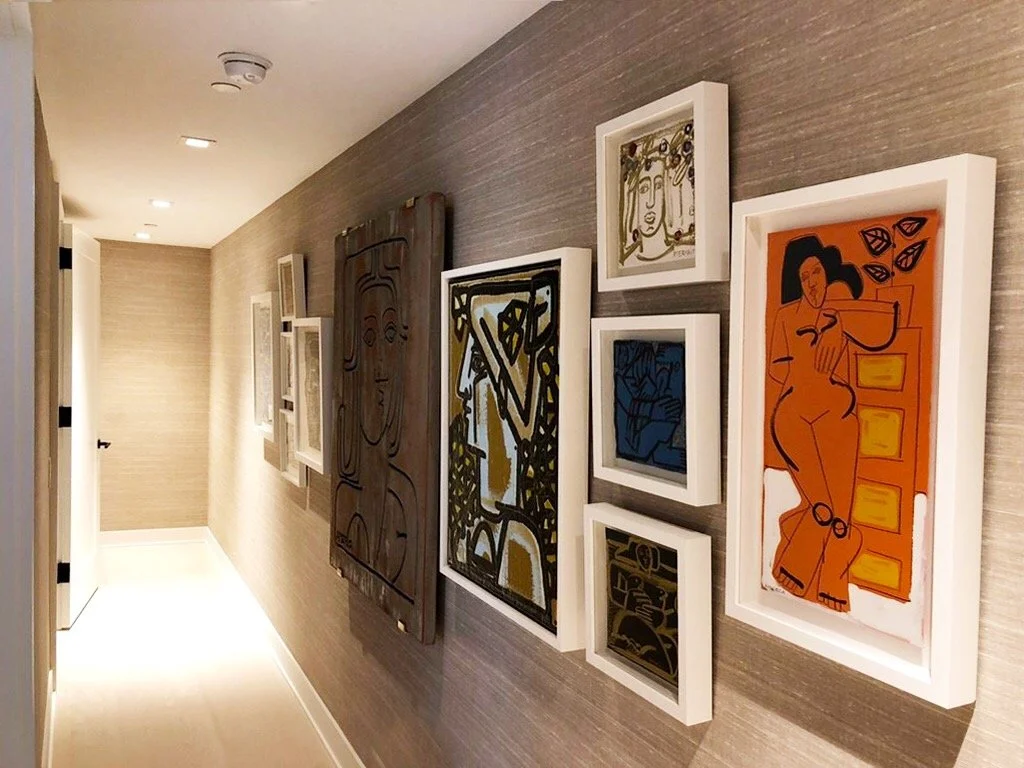 Curating a Hallway Gallery Wall with America Martin