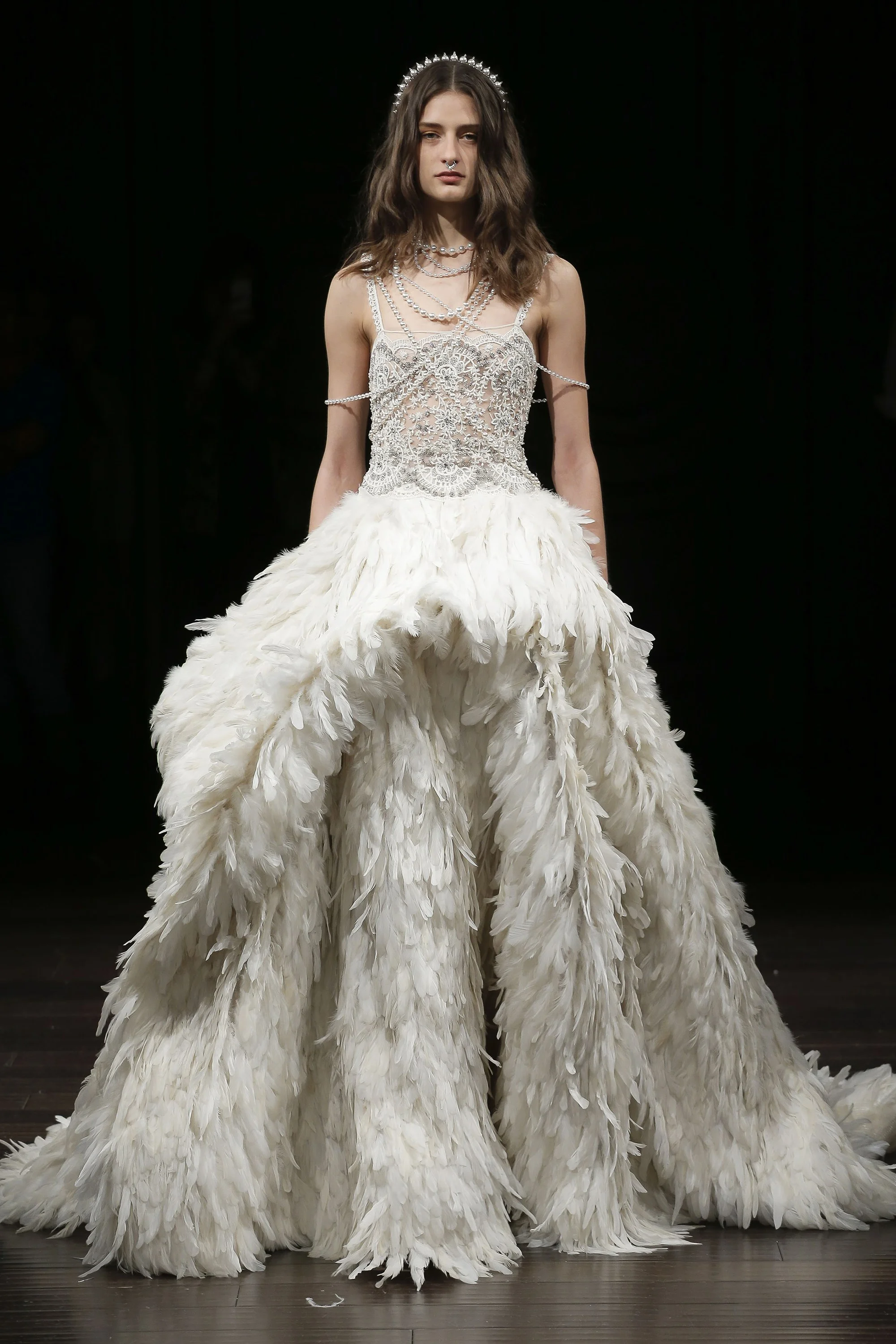  Naeem Khan Bridal Spring 2018 Photo: Courtesy of Naeem Khan